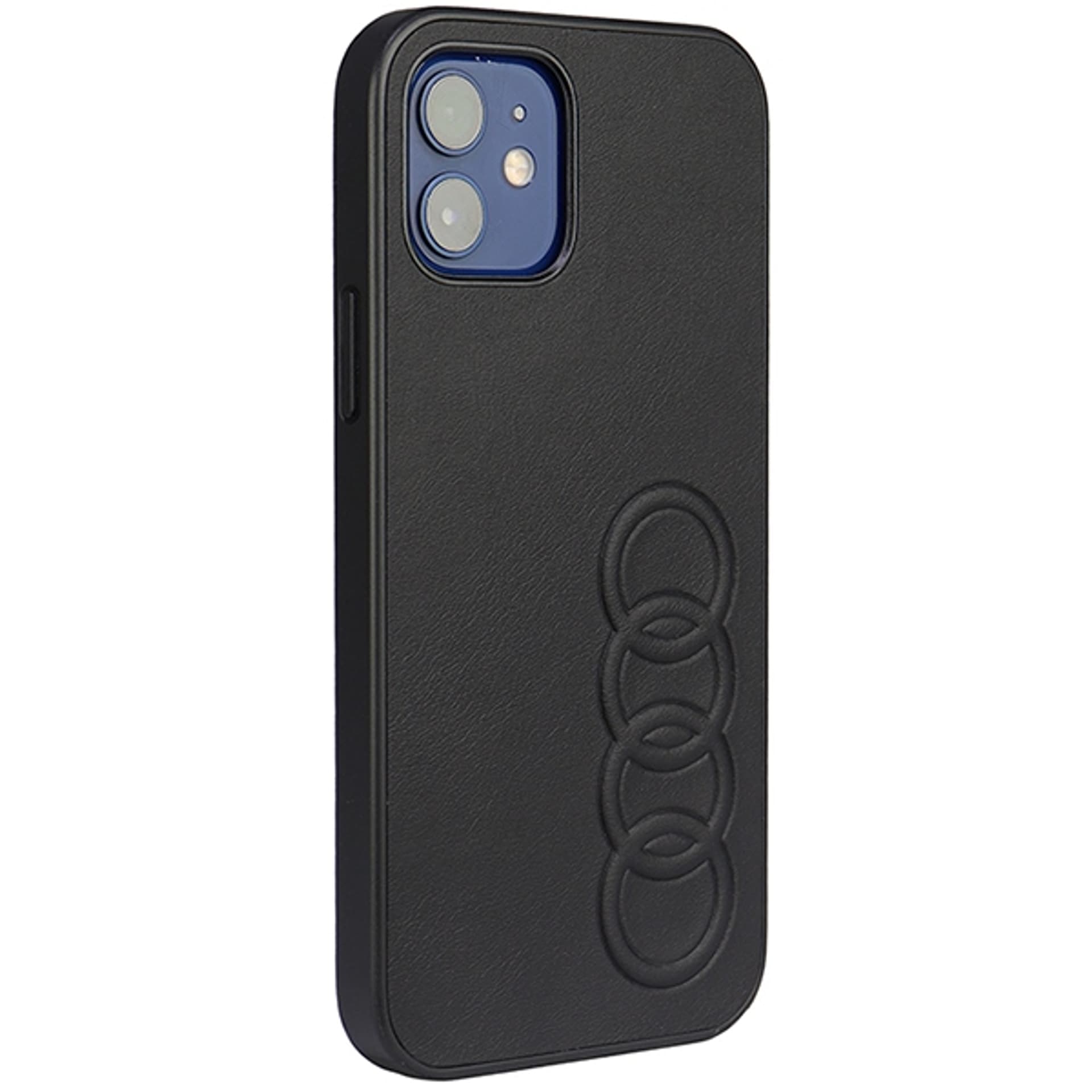 

Audi Synthetic Leather iPhone 12/12 Pro 6.1" czarny/black hardcase AU-TPUPCIP12P-TT/D1-BK
