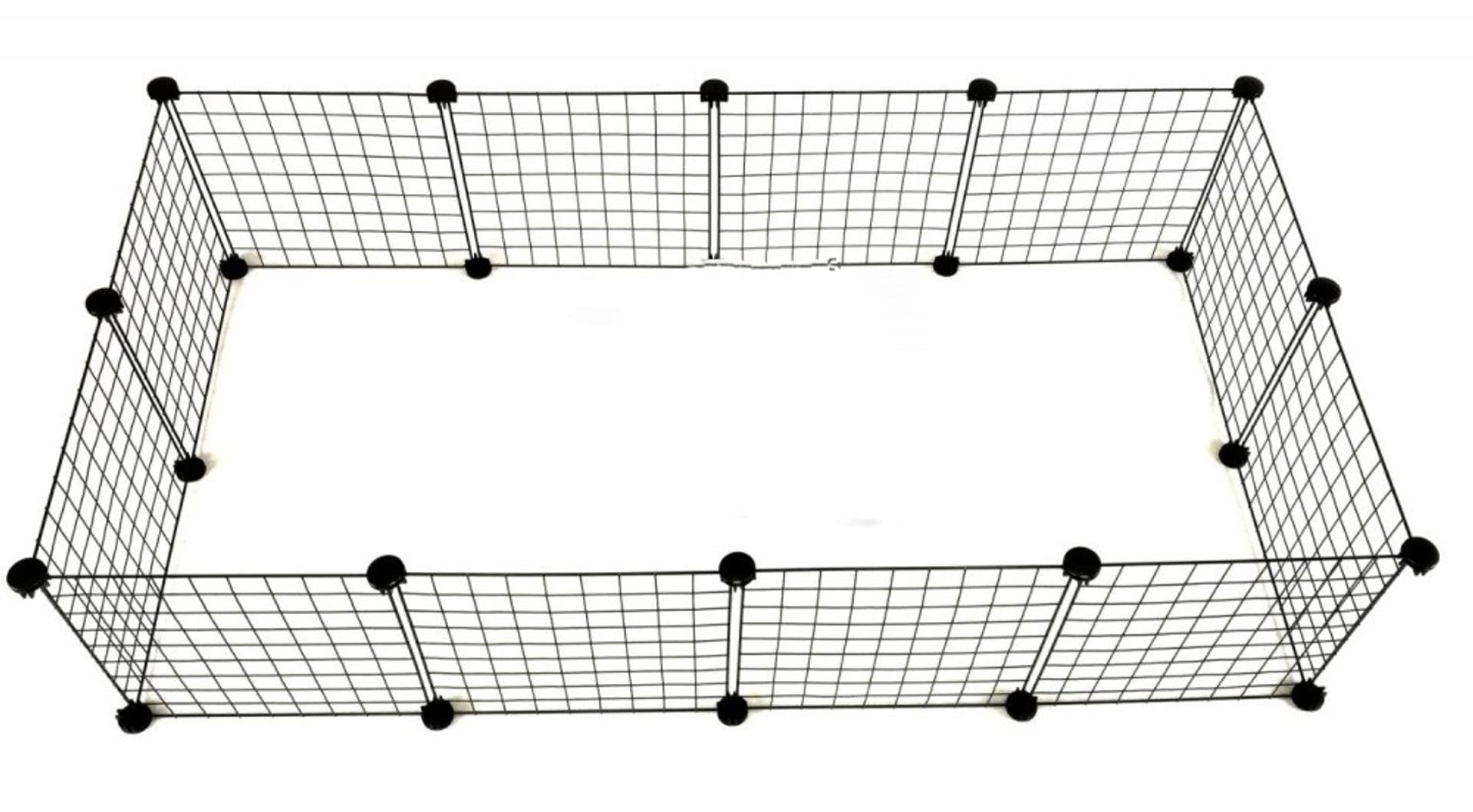 

C&C Wybieg, kojec modułowy dla szczeniąt i małych psów - 145x75 cm (4x2; 3x3)