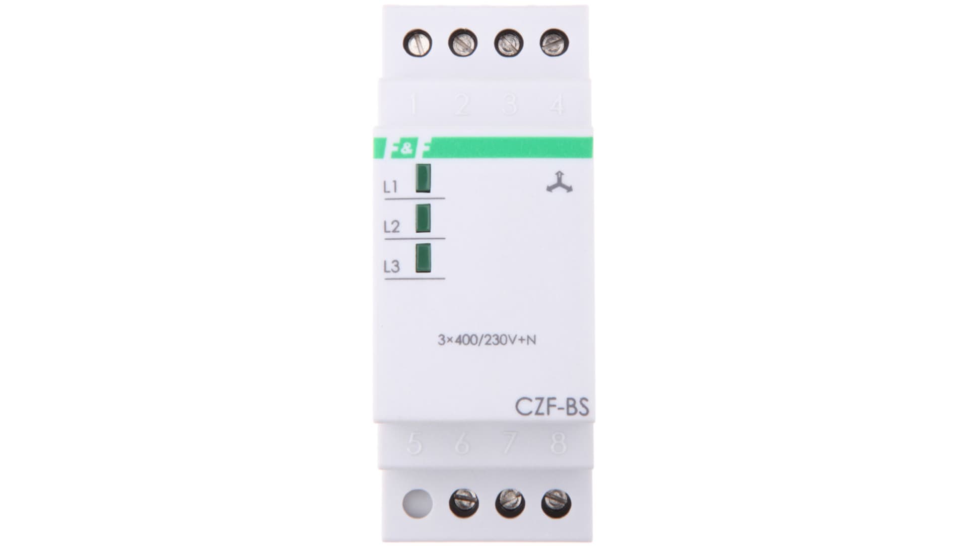 

Przekaźnik zaniku i asymetrii faz 10A 1P 4sek 55V CZF-BS
