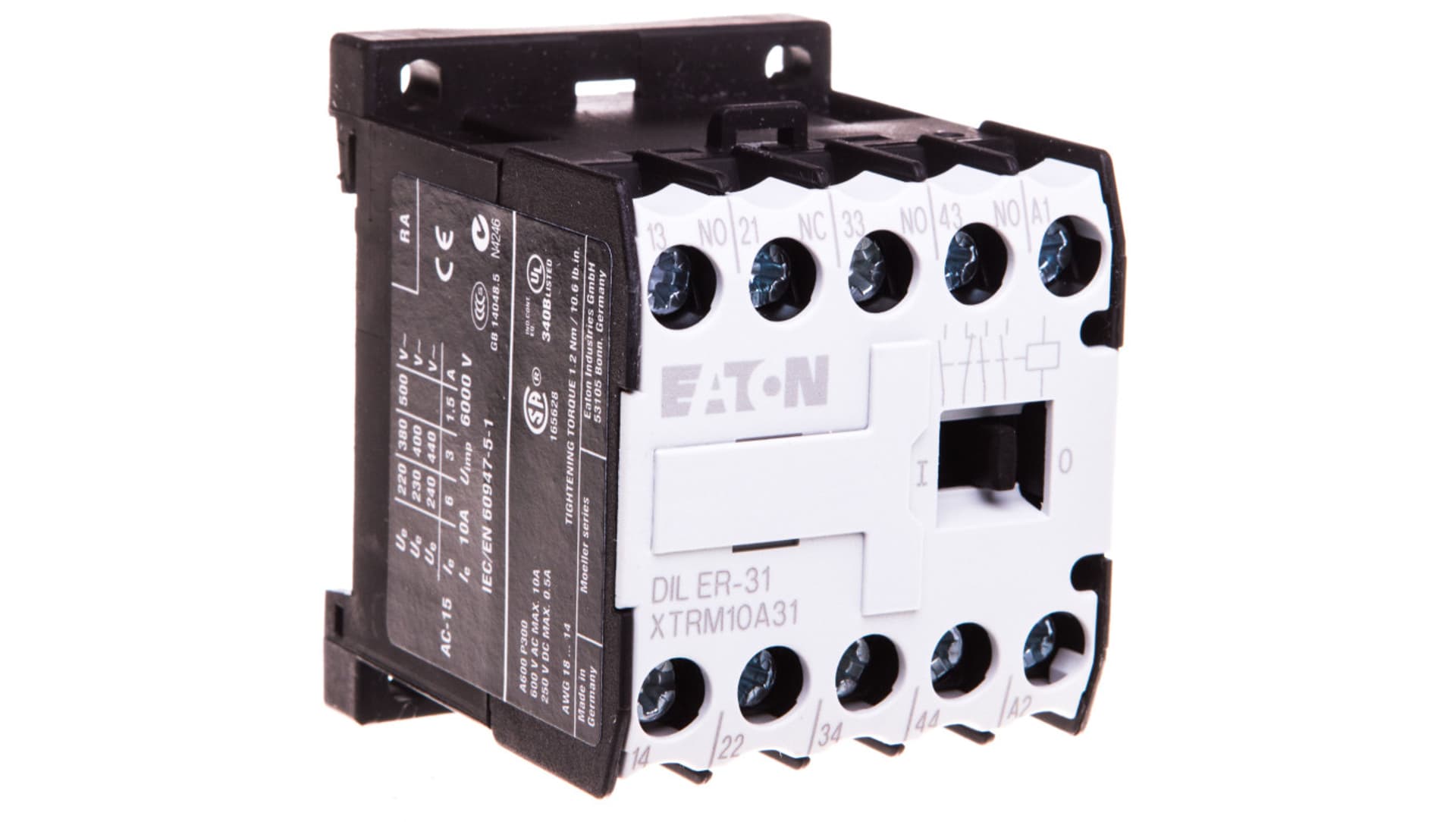 

Stycznik pomocniczy 3A 3Z 1R 230V AC DILER-31 051768
