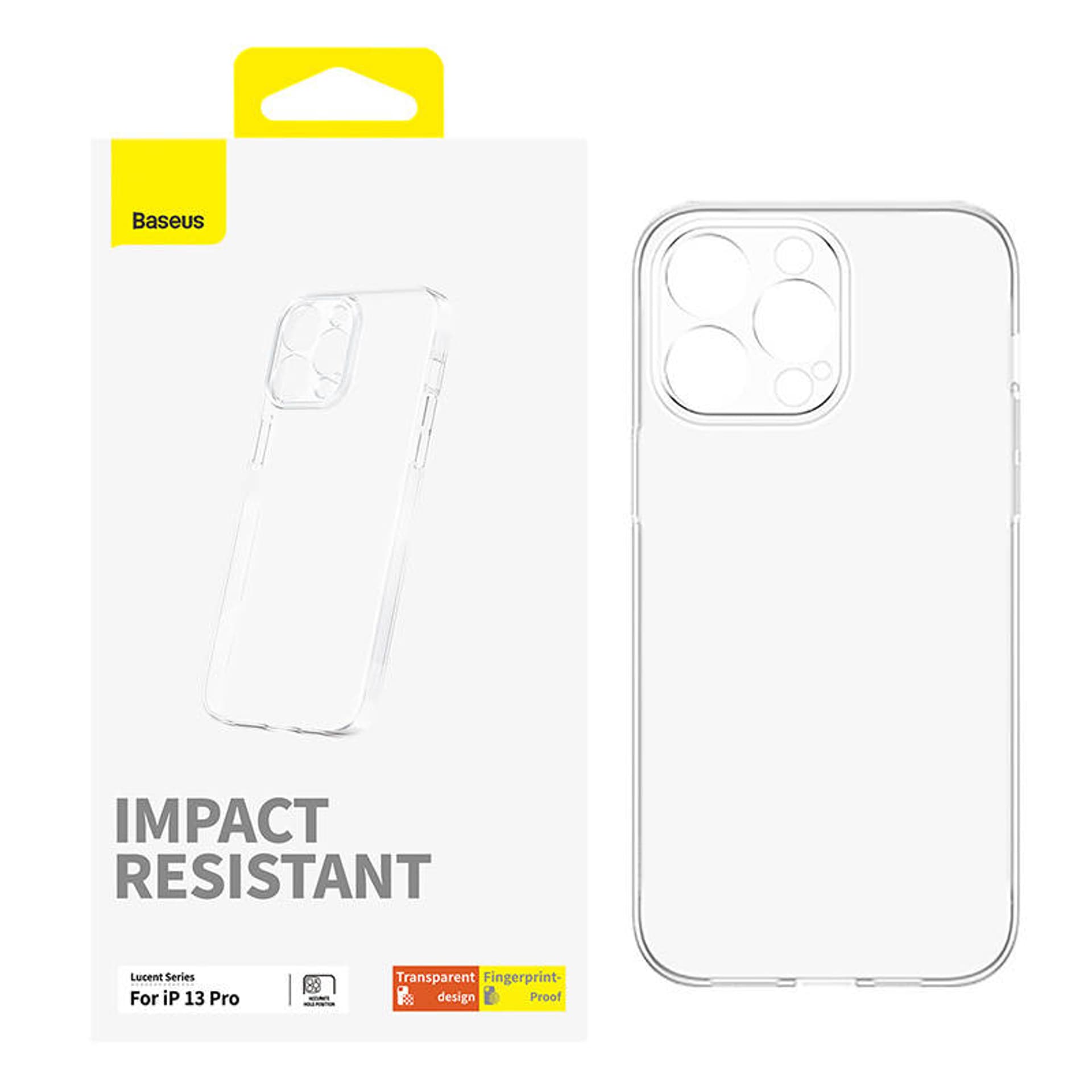 

Etui na telefon IP13 PRO Baseus OS-Lucent Series (Przezroczysty)