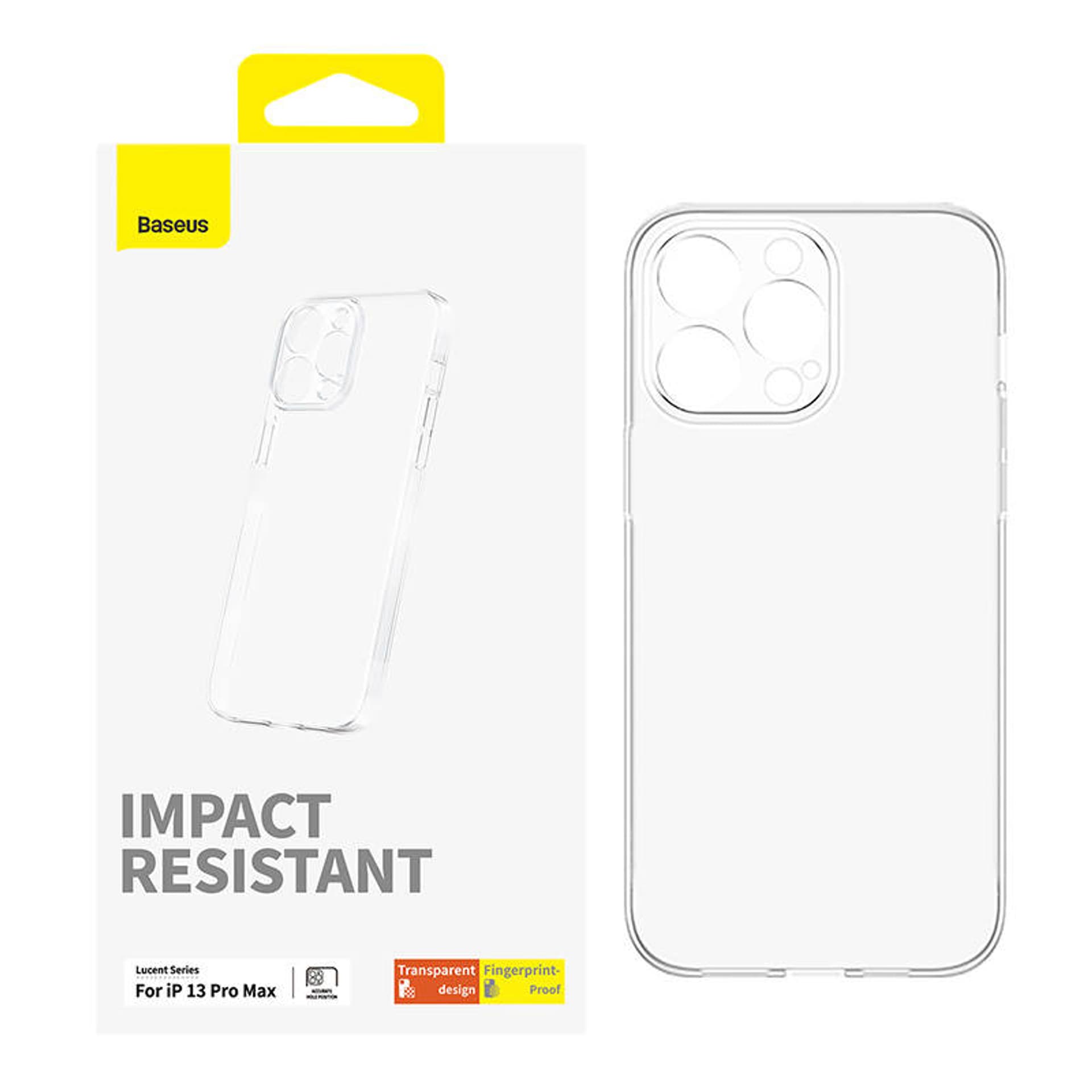 

Etui na telefon IP13 PRO MAX Baseus OS-Lucent Series (Przezroczysty)