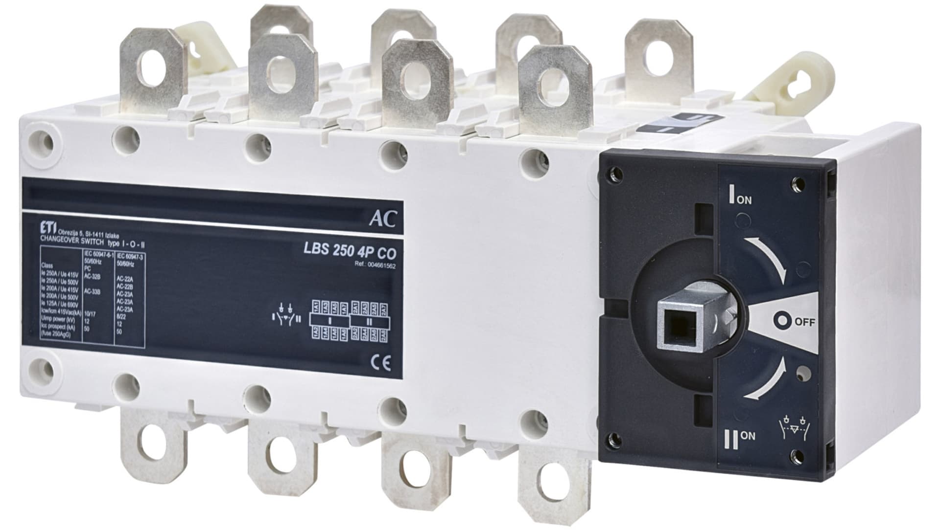 

Przełącznik 1-0-2 LBS 250 4P CO 004661562