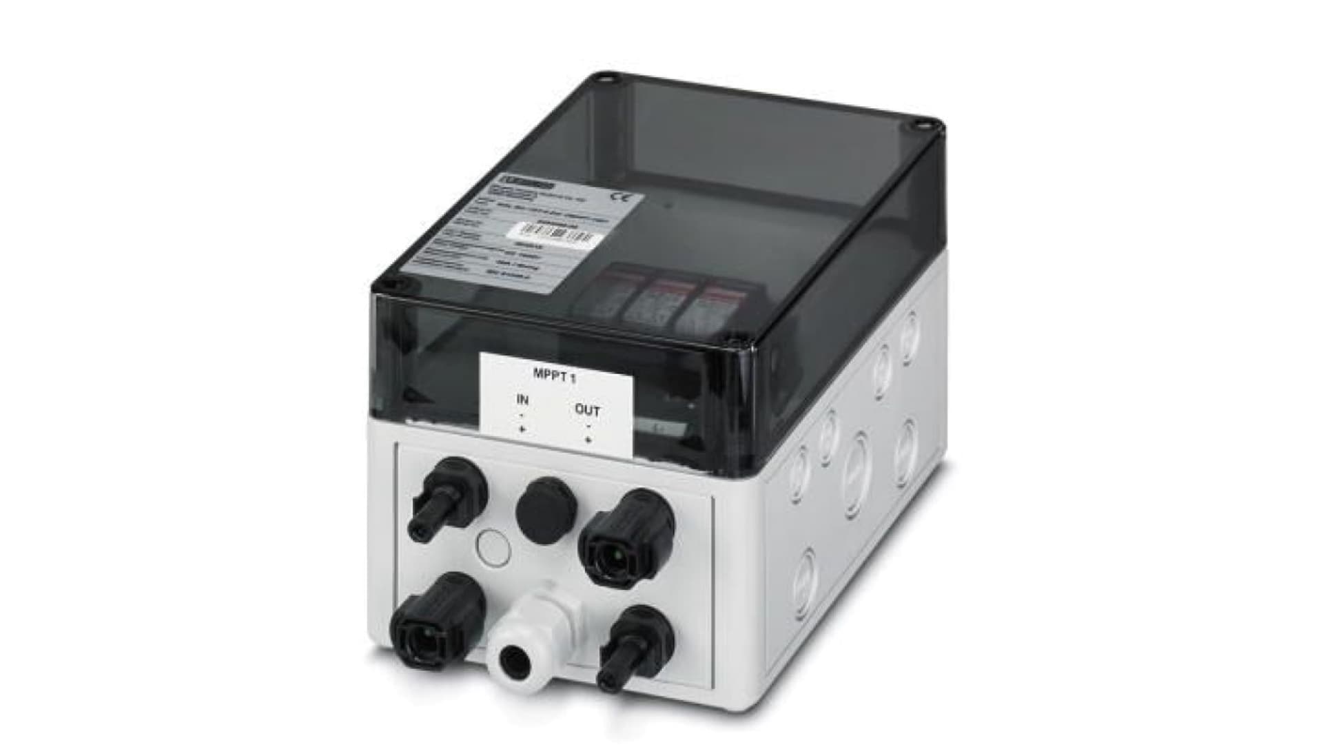 

Skrzynka przyłączeniowa PV 1000V DC Typ 2 1MPPT złącze SUNCLIX z wyposażeniem SOL-SC-1ST-0-DC-1MPPT-2001 2403338