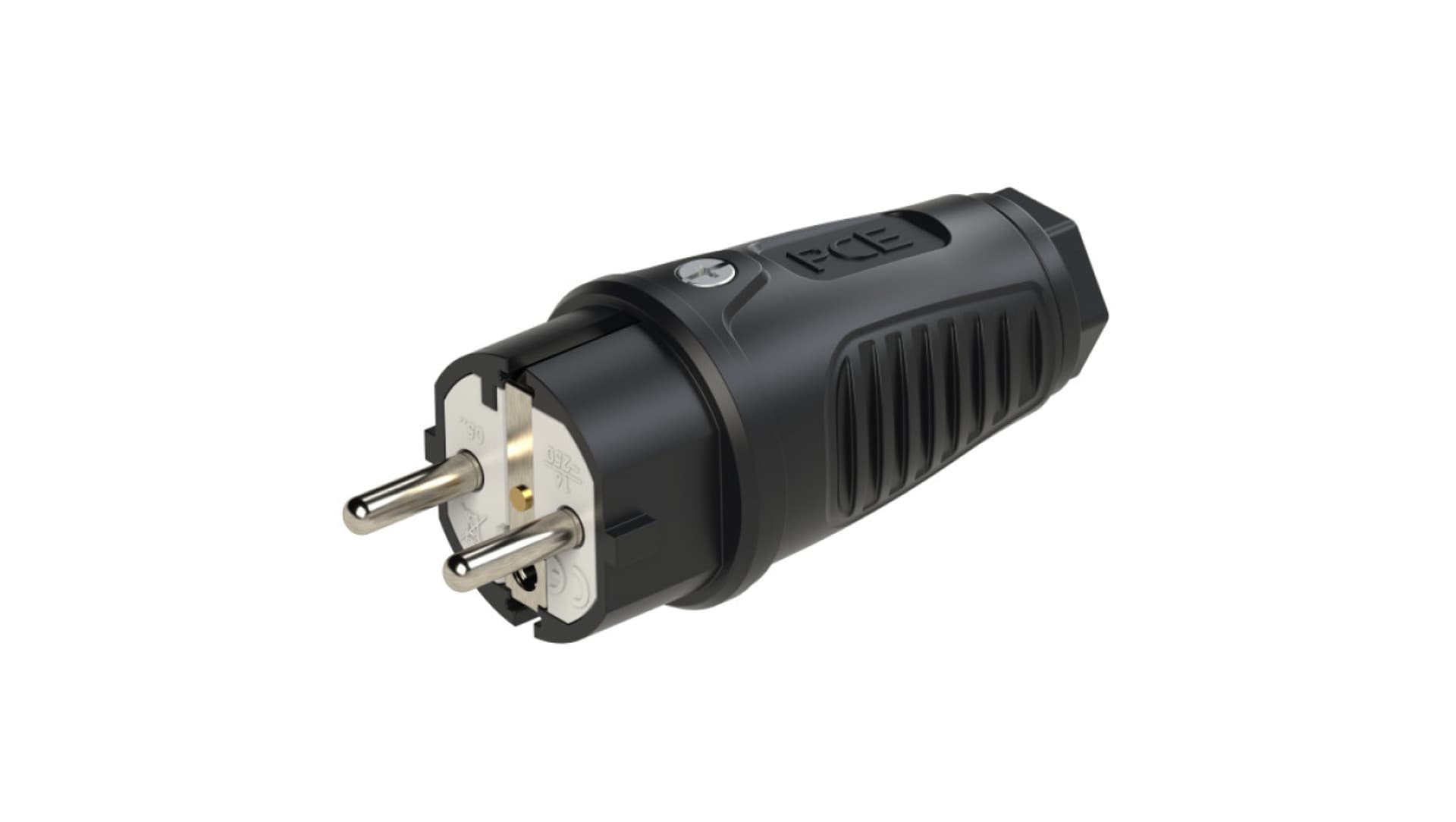 

Wtyczka gumowa 16A 230V IP54 UNI SCHUKO TAURUS2 PIERŚCIEŃ CZARNY 0521-ss