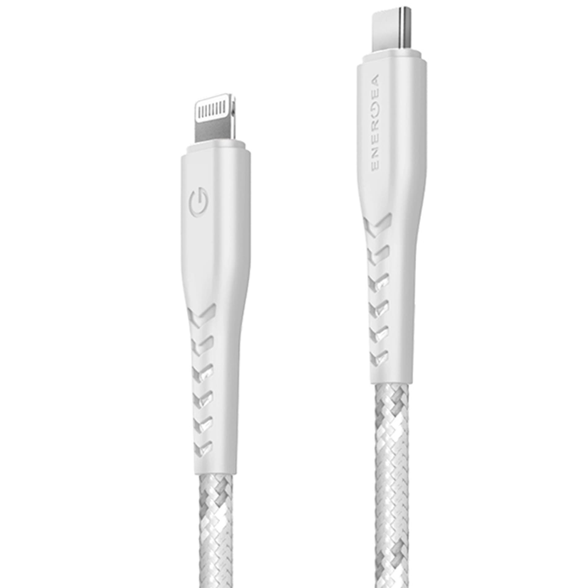 

ENERGEA kabel Nyloflex USB-C - Lightning C94 MFI 1.5m biały/white
