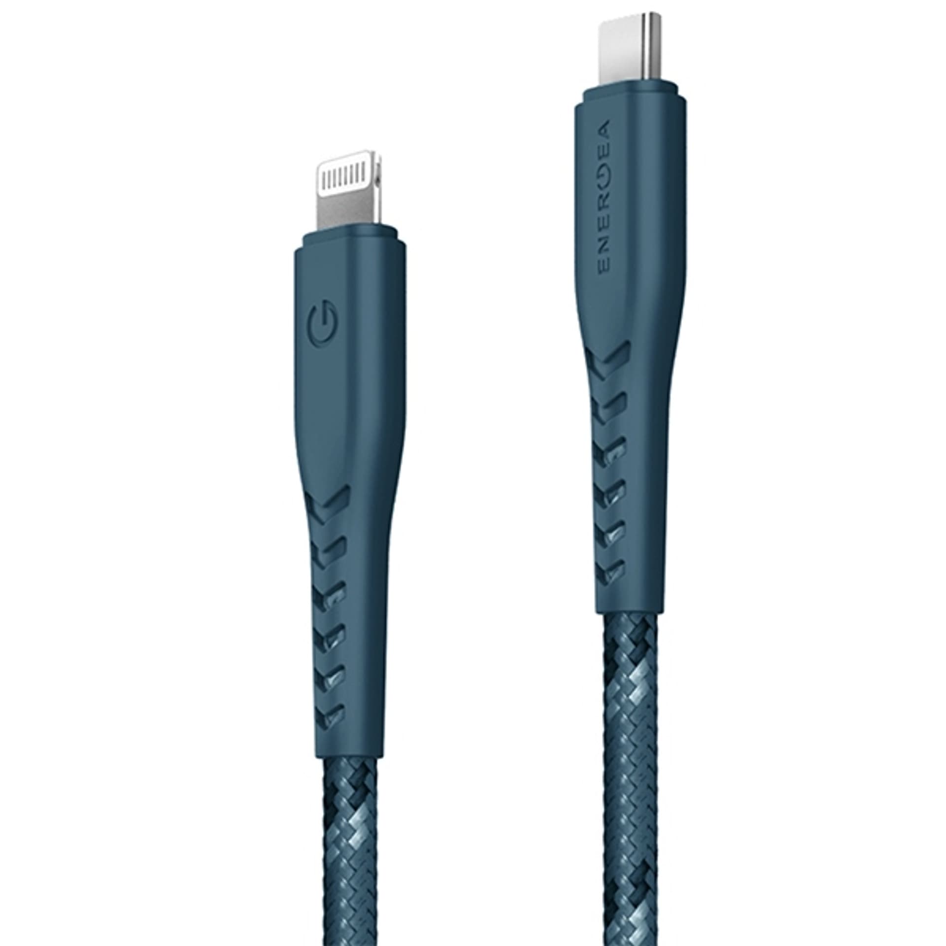 

ENERGEA kabel Nyloflex USB-C - Lightning C94 MFI 1.5m niebieski/blue