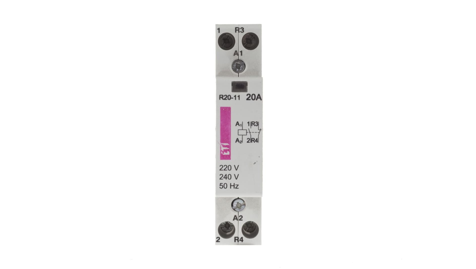 

Stycznik modułowy 20A 230V AC 1Z 1R R20-11 002461220