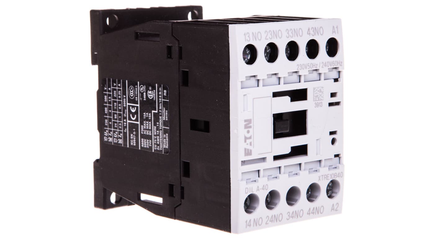 

Stycznik pomocniczy 4A 4Z 0R 230V AC DILA-40 276329