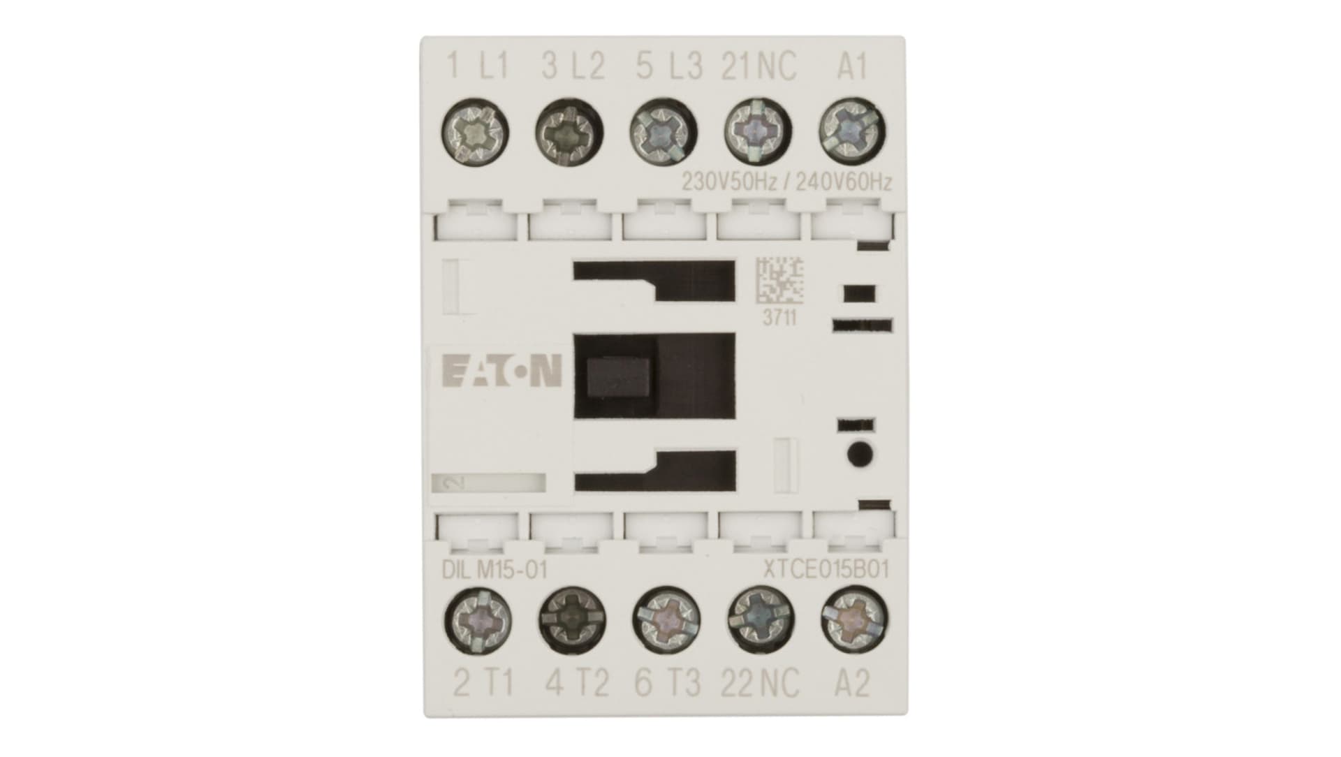 

Stycznik mocy 15A 3P 230V AC 0Z 1R DILM15-01 (230V50HZ,240V60HZ) 290093, 230v50hz/240v60hz) 29009
