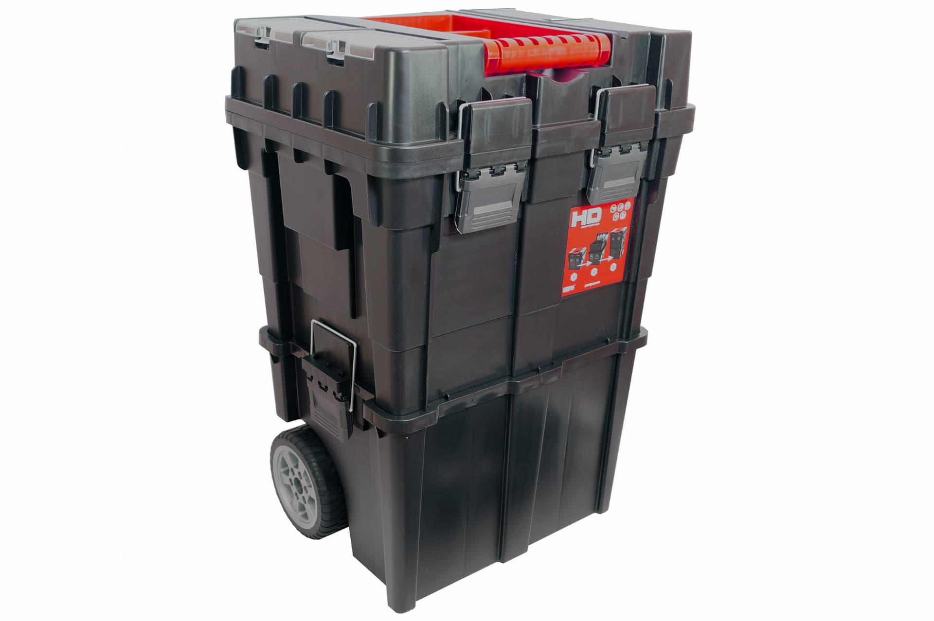 

SKRZYNKA NARZĘDZIOWA HD COMPACT LOGIC WHEELBOX CZARNA