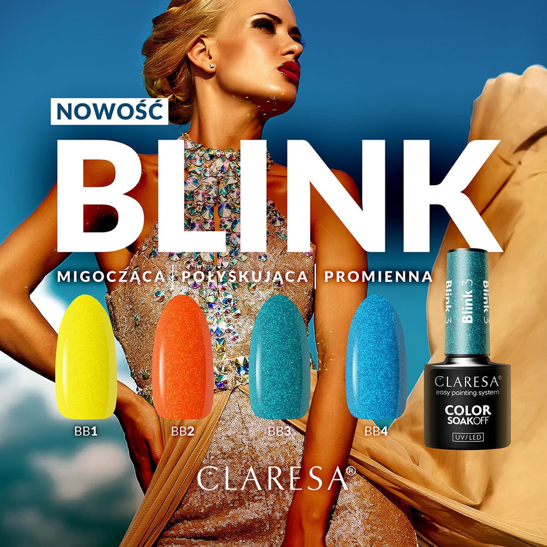 

CLARESA Lakier hybrydowy Blink 3 -5g