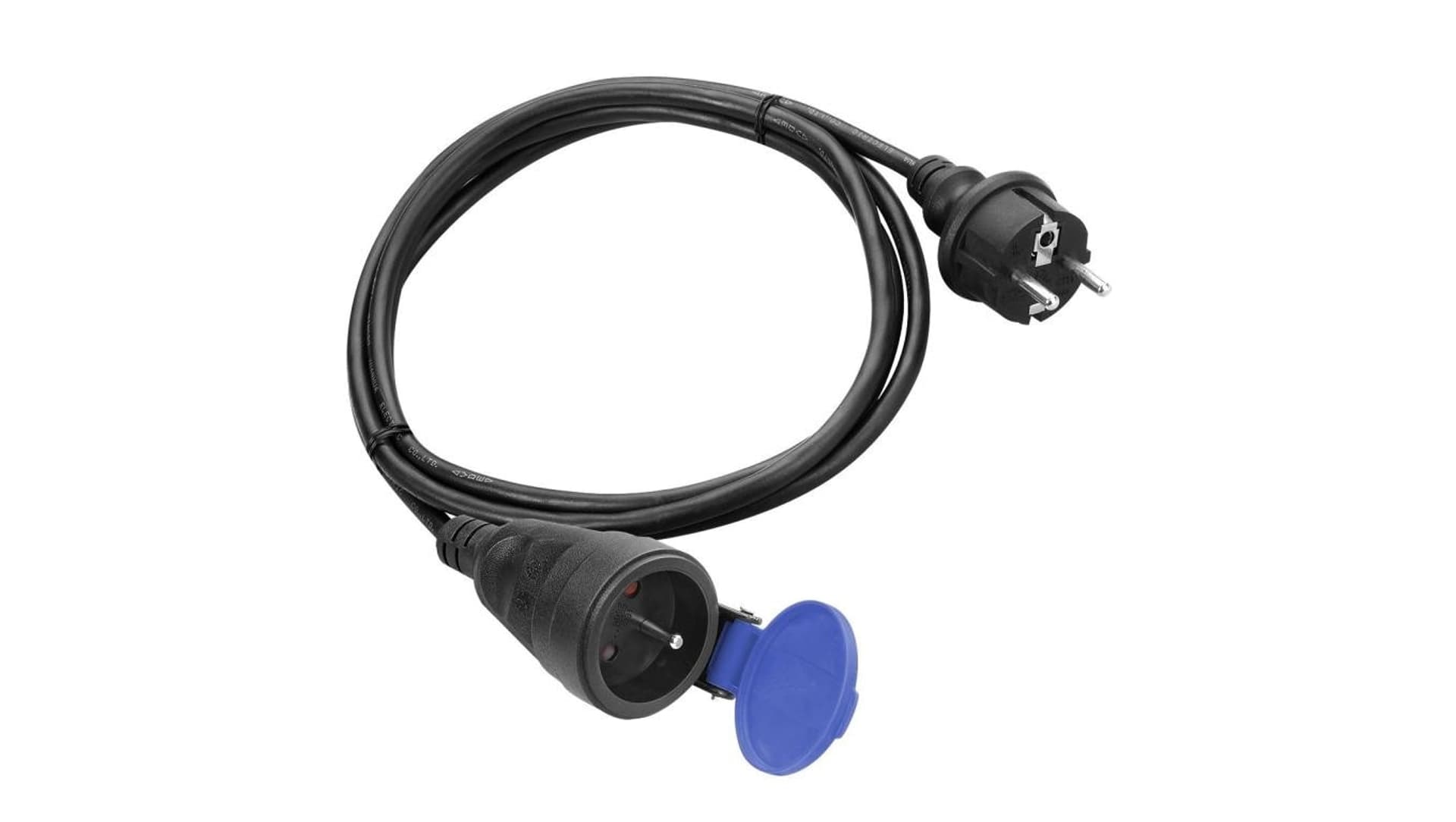 

Przedłużacz warsztatowy bryzgoszczelny IP44, 1x2P+Z 30m, kabel gumowy olejoodporny H07RN-F 3x1,5mm, 230VAC/16A