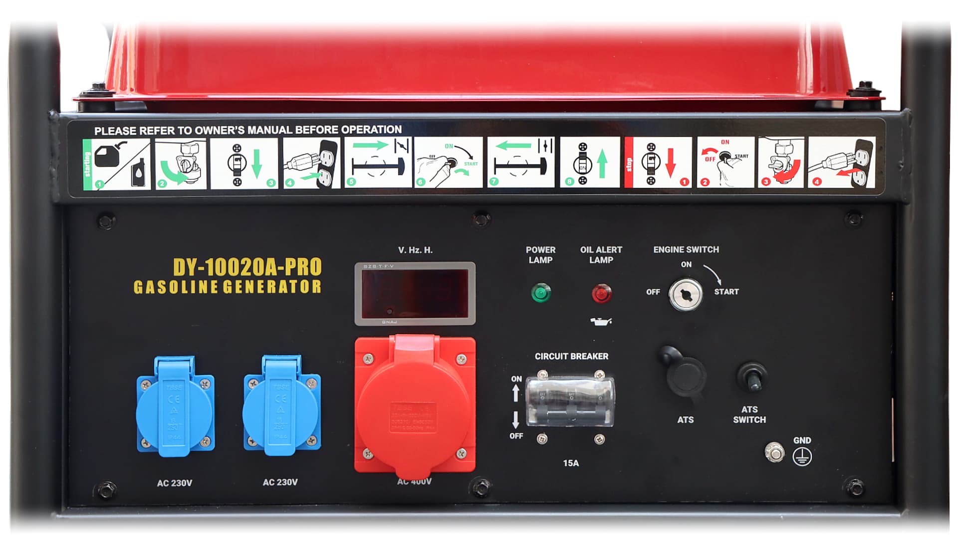 

AGREGAT PRĄDOTWÓRCZY DY-10020A-PRO 10 kW SENCI Dynamo