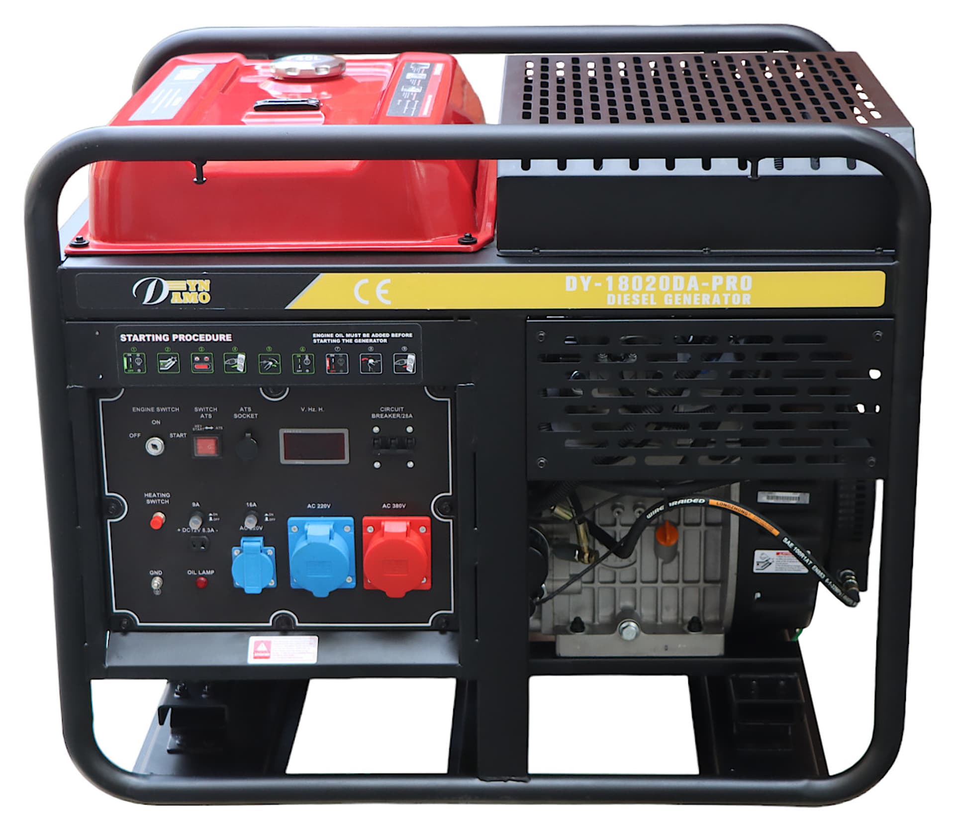

AGREGAT PRĄDOTWÓRCZY DY-18020DA-PRO 18 kW SENCI Dynamo