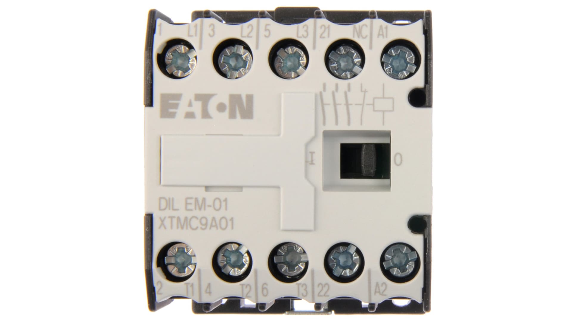 

Stycznik mocy 9A 3P 24V AC 0Z 1R DILEM-01(24V50/60HZ) 020402, 24v50/60hz) 02040