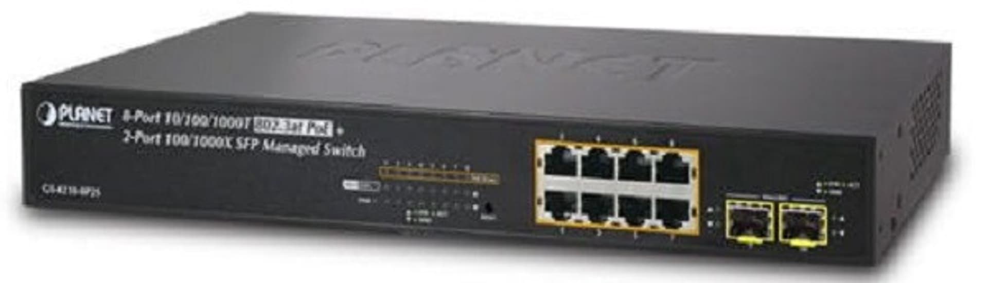 

Switch Planet GS-4210-8P2S (8x 10/100/1000Mbps)