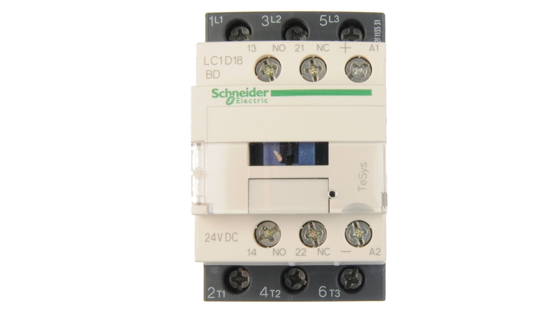 

Stycznik mocy 18A 3P 24V DC 1Z 1R LC1D18BD
