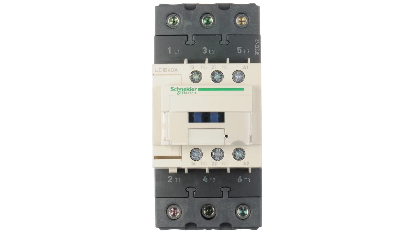 

Stycznik mocy 40A 3P 230V AC 1Z 1R (EVK) LC1D40AP7, Evk) lc1d40ap