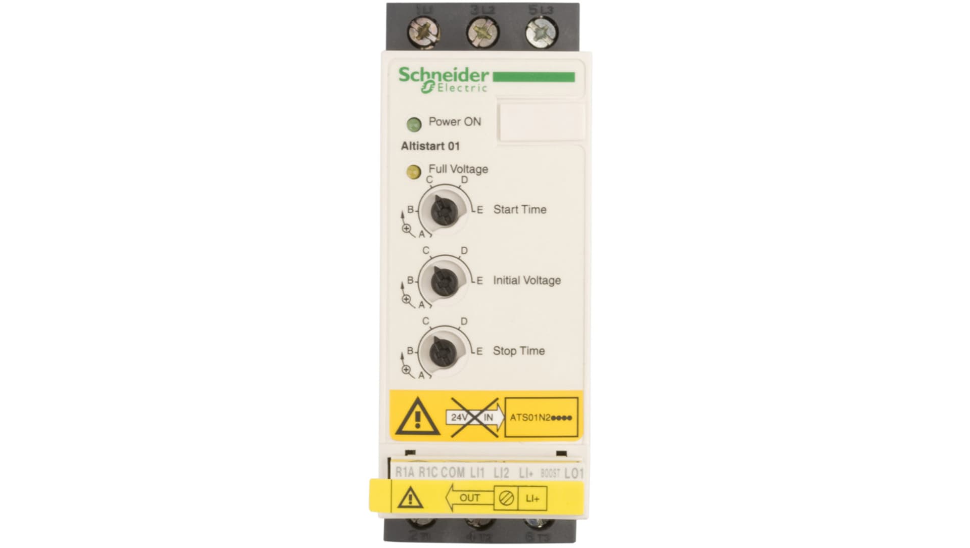 

Softstart 3-fazowy 380-415VAC 9A 4kW 400V Altistart ATS01N209QN