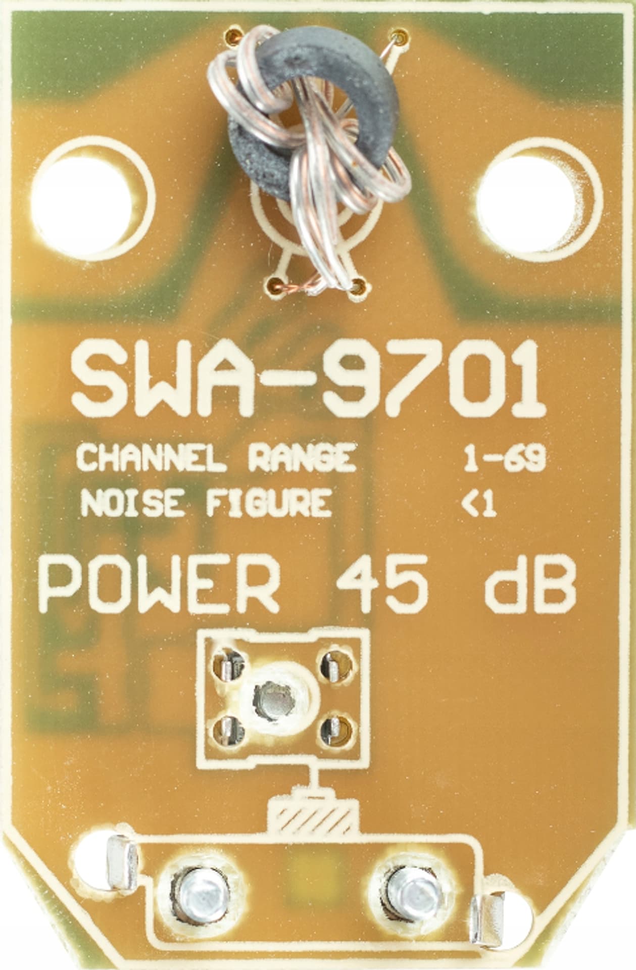 

WZMACNIACZ ANTENOWY TV SWA-9701 MT033 45 dB10V-15V