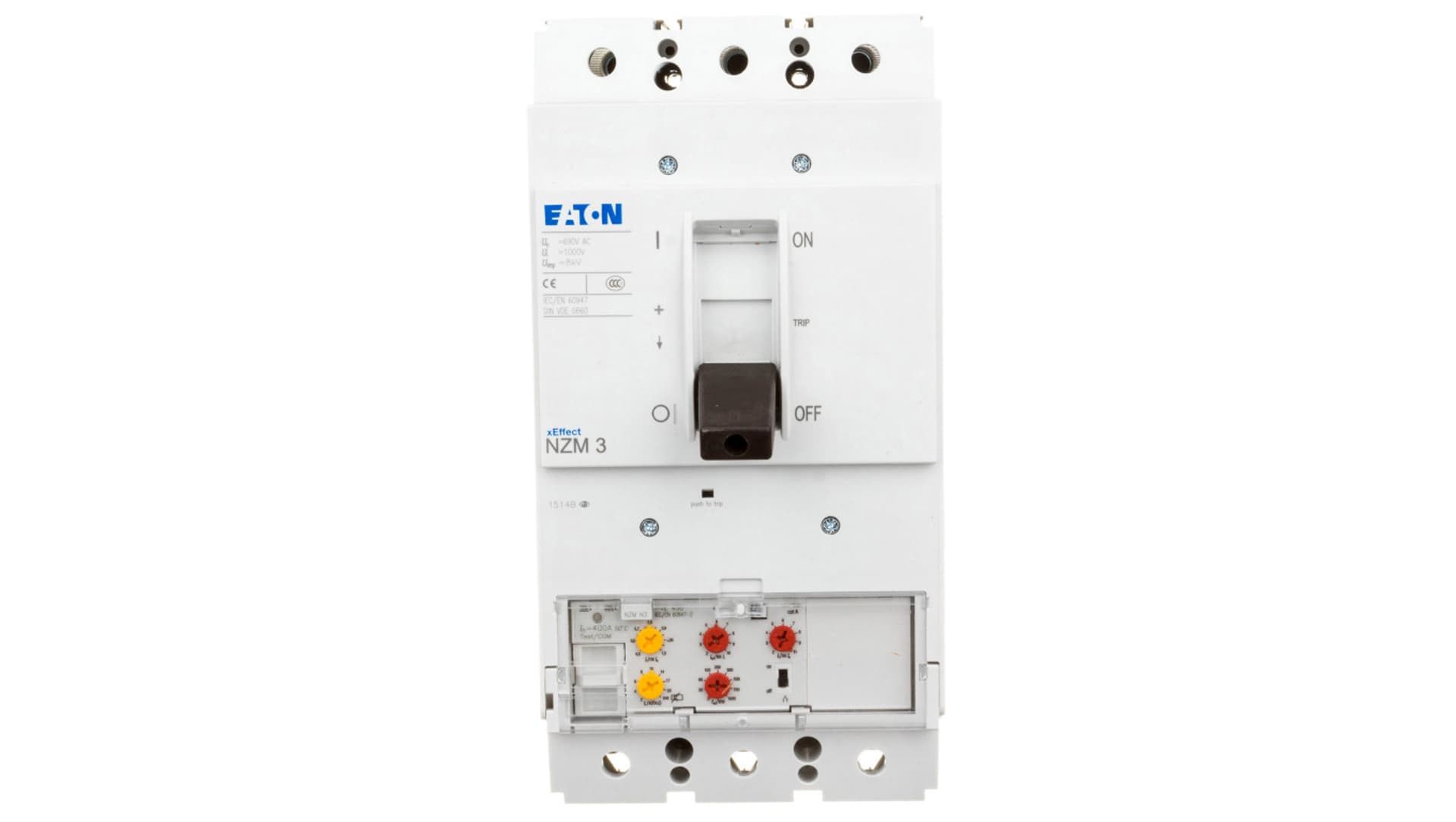 

Wyłącznik mocy 400A 3P 50kA NZMN3-VE400 259132