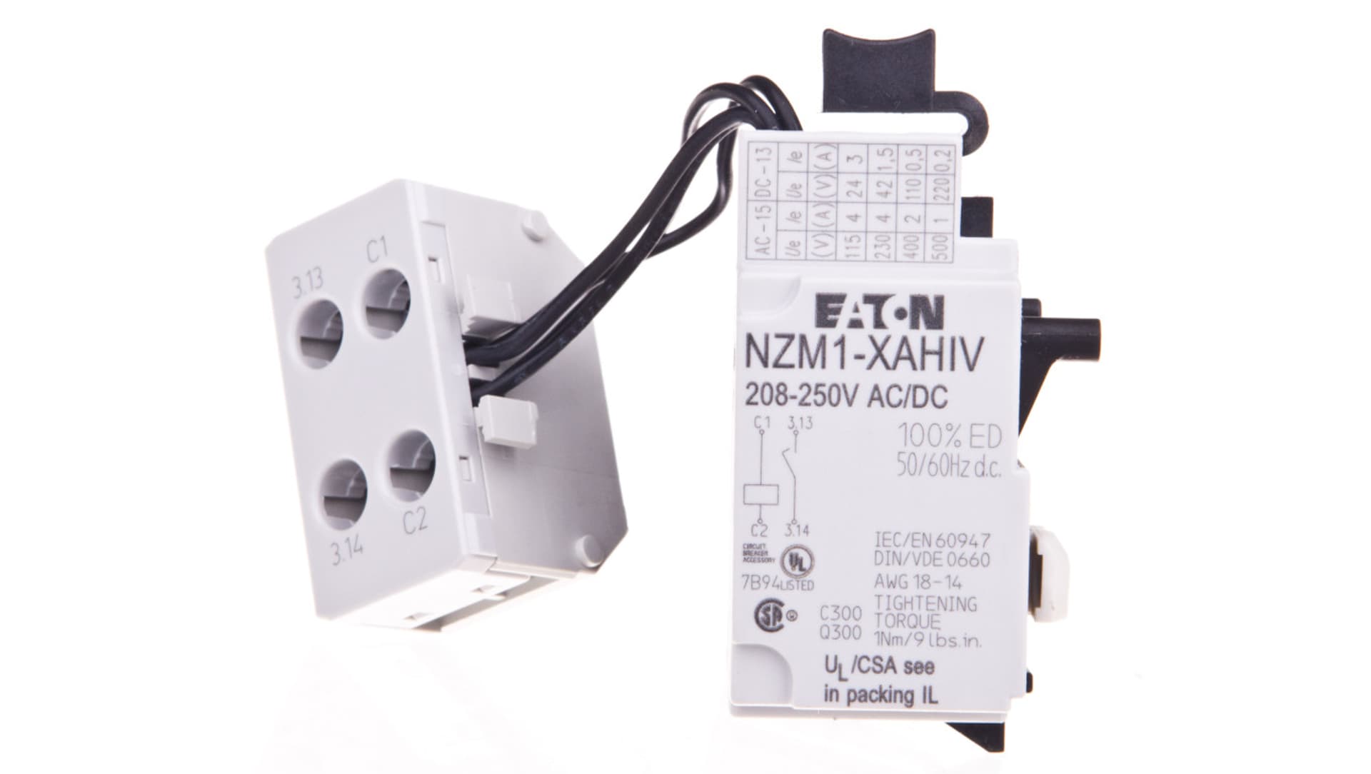 

Wyzwalacz wzrostowy 208-250 V AC/DC NZM1-XAHIV208-250AC/DC 259782