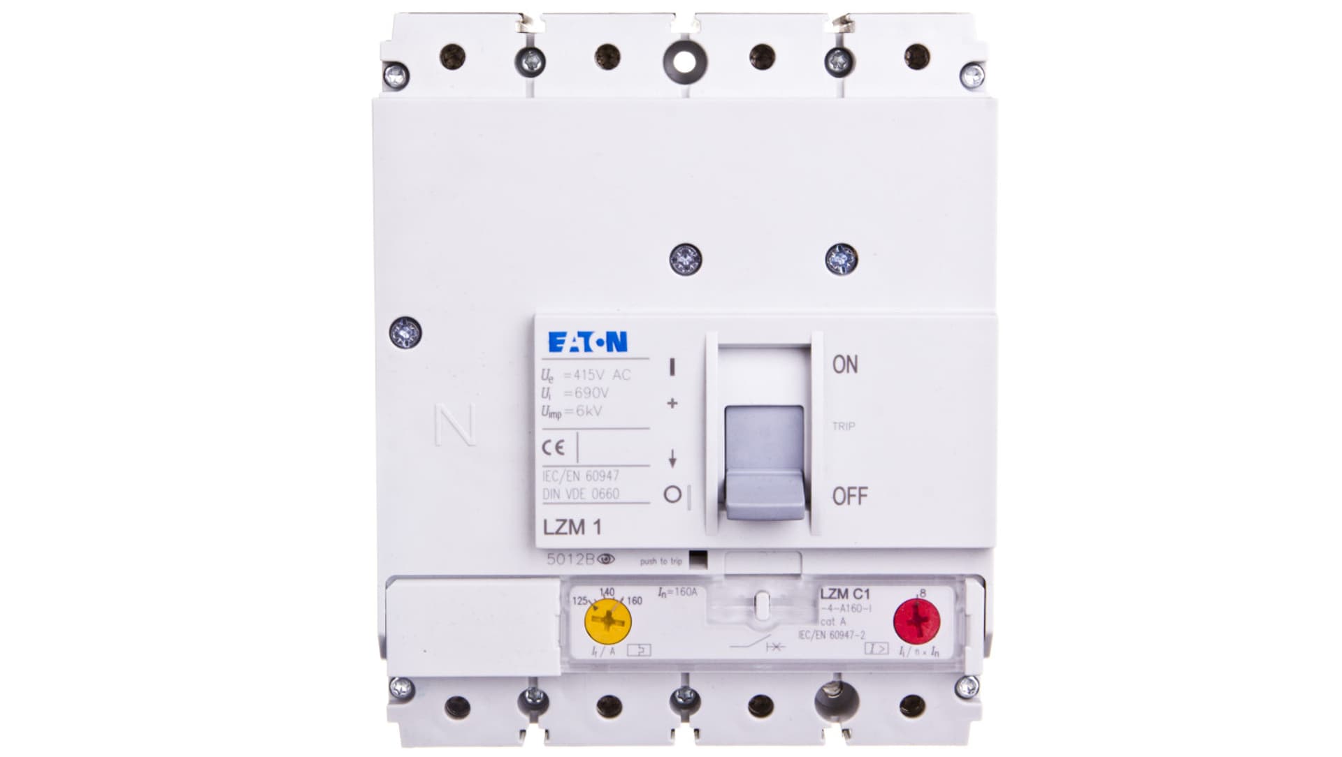 

Wyłącznik mocy 4P 160A 36kA LZMC1-4-A160-I 111917