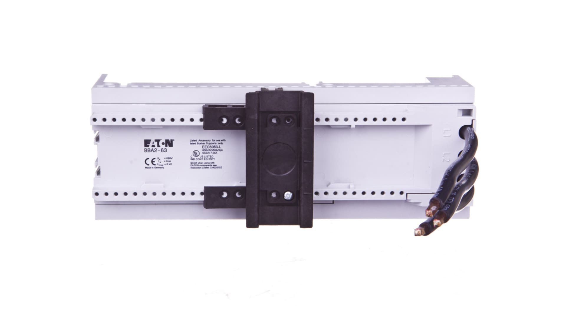 

Adapter na szyny szerokości 75mm 63A rozstaw 60mm BBA2-63 101458
