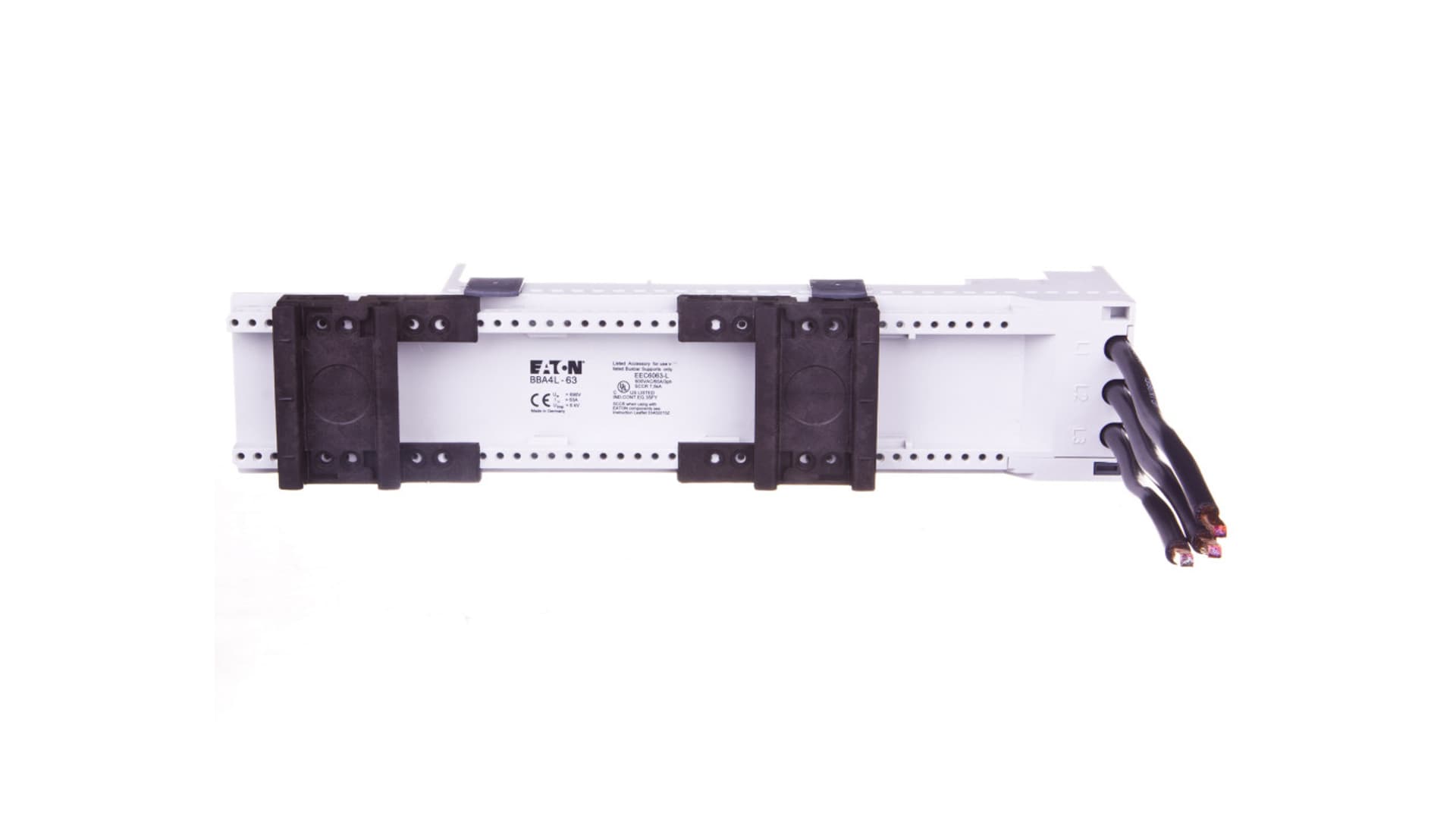 

Adapter na szyny szerokości 55mm 63A rozstaw 60mm BBA4L-63 101459