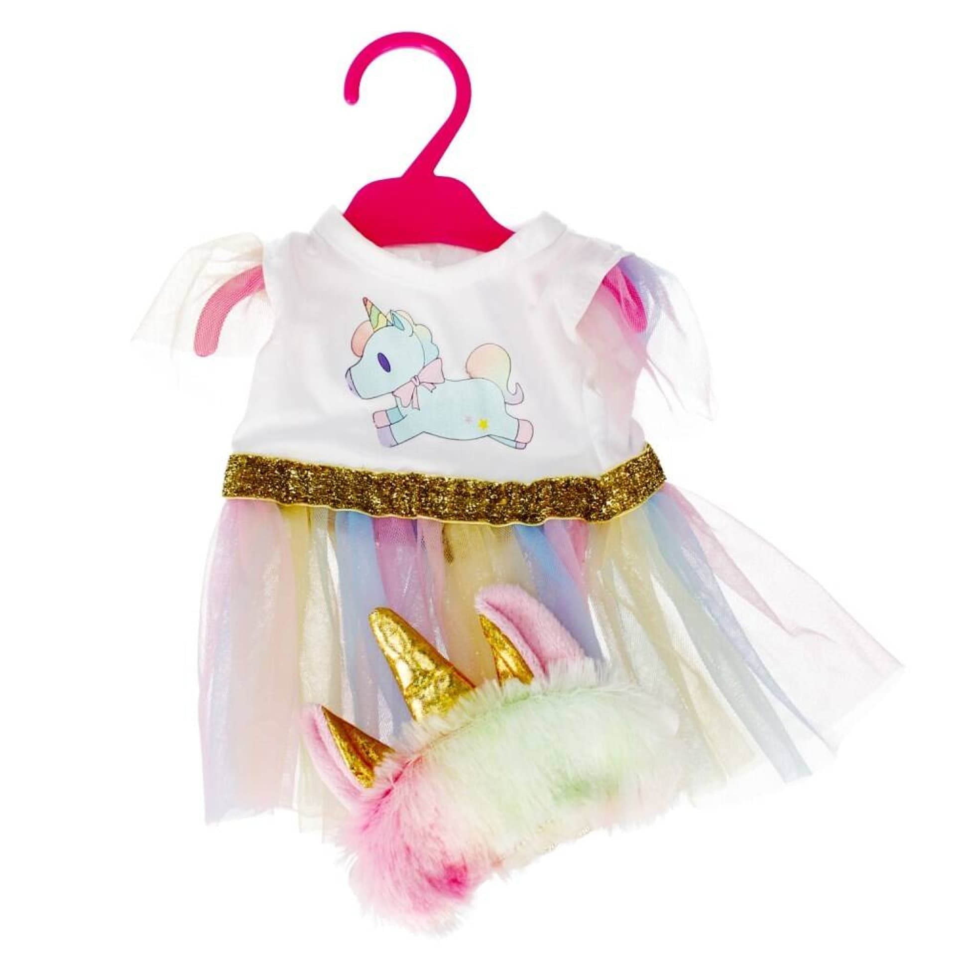 

Ubranka dla lalek Bobas sukienka MEGA CREATIVE 482980