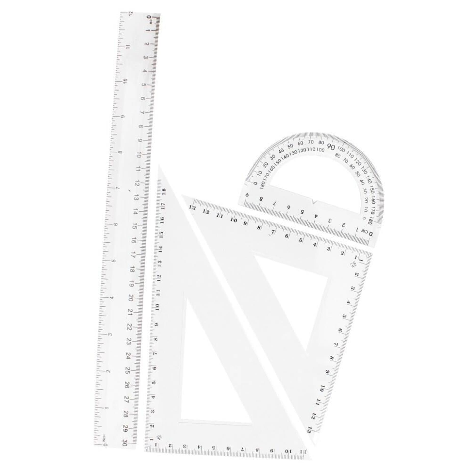 

Zestaw geometryczny 30cm 4el. STARPAK 174932