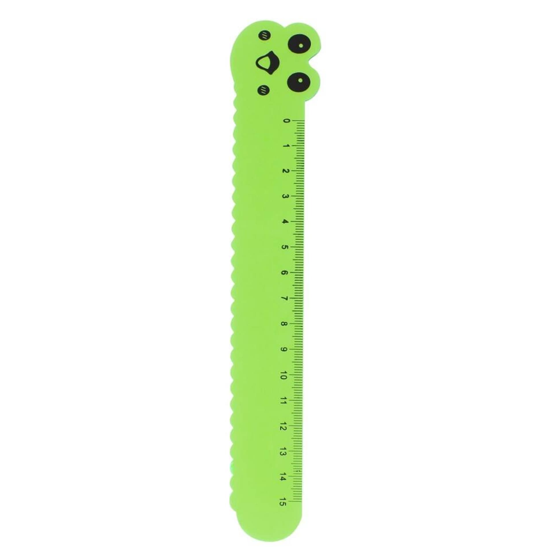 

Linijka plastikowa 15 cm Gąsienica STARPAK 354739
