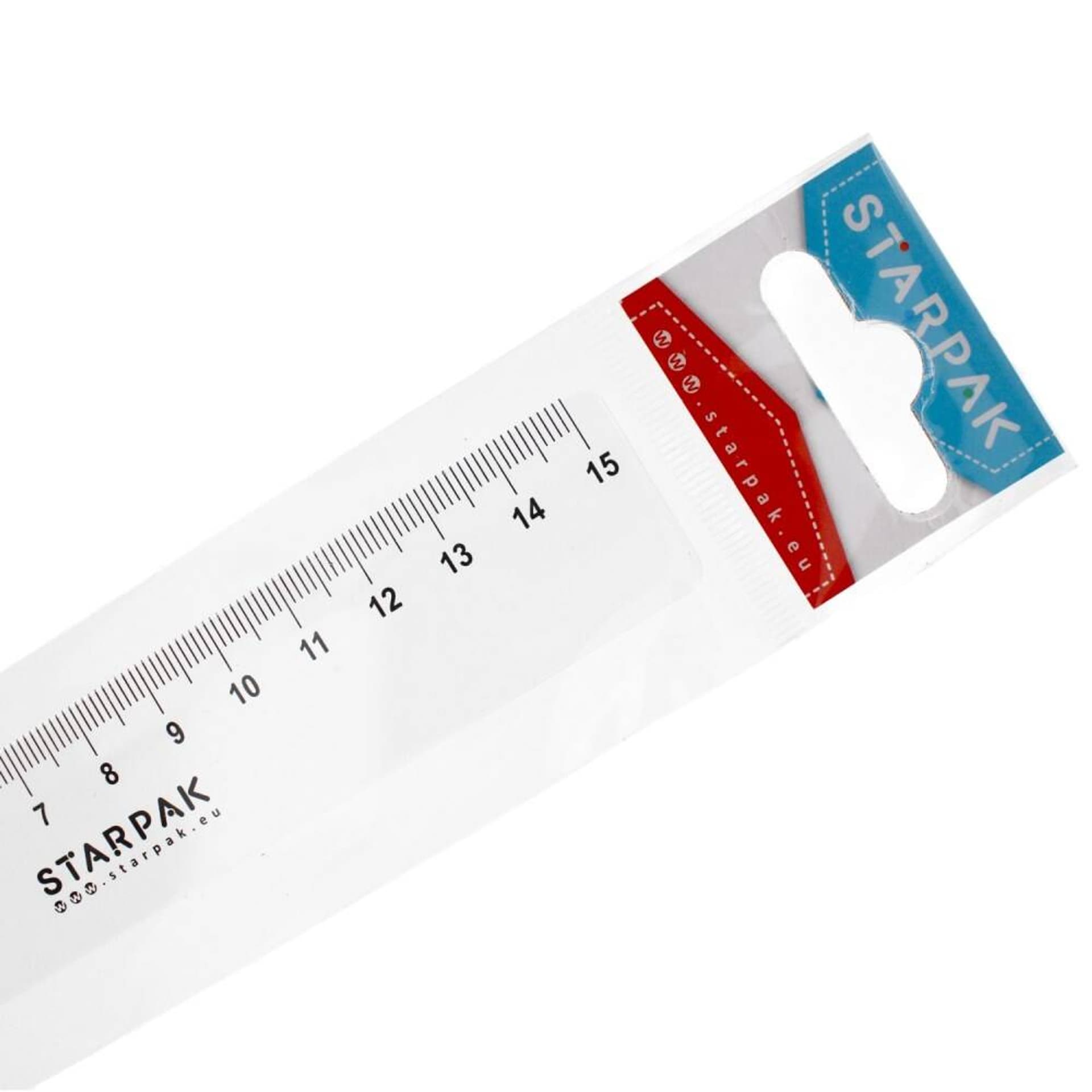 

Linijka plastikowa 15 cm STARPAK 438871