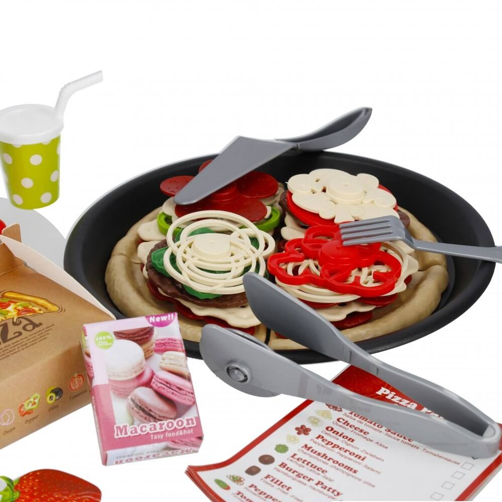 

ZESTAW KUCHENNY FAST FOOD PIZZA KUCHNIA DLA DZIECI