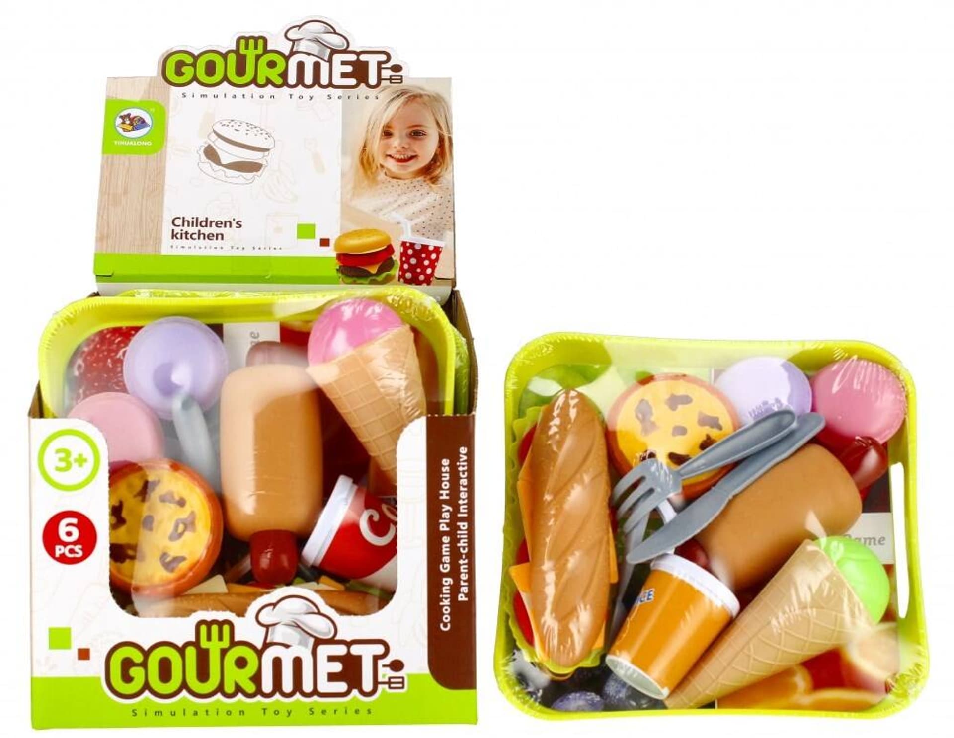 

Zestaw kuchenny Fast Food MEGA CREATIVE 501307