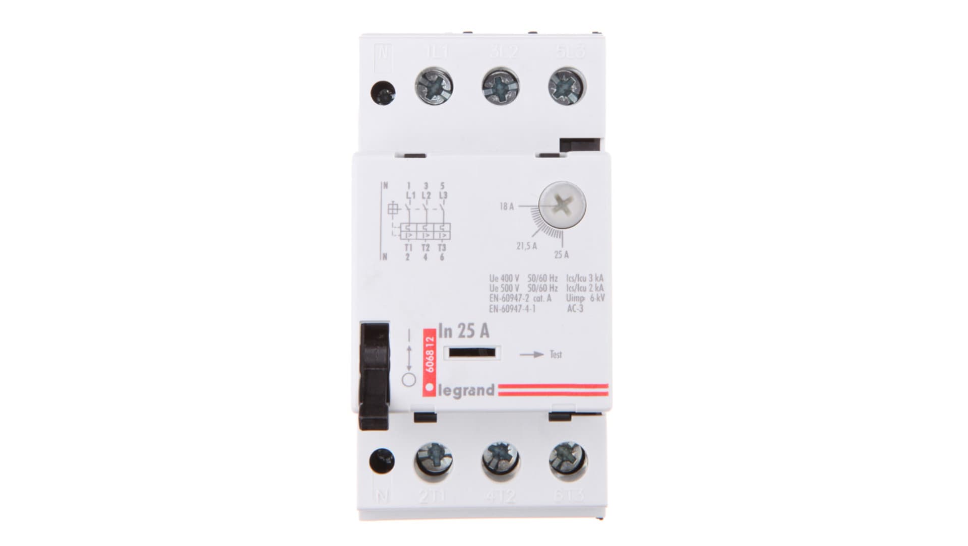 

Wyłącznik silnikowy 3P 11kW 18-25A M 250 25 606812