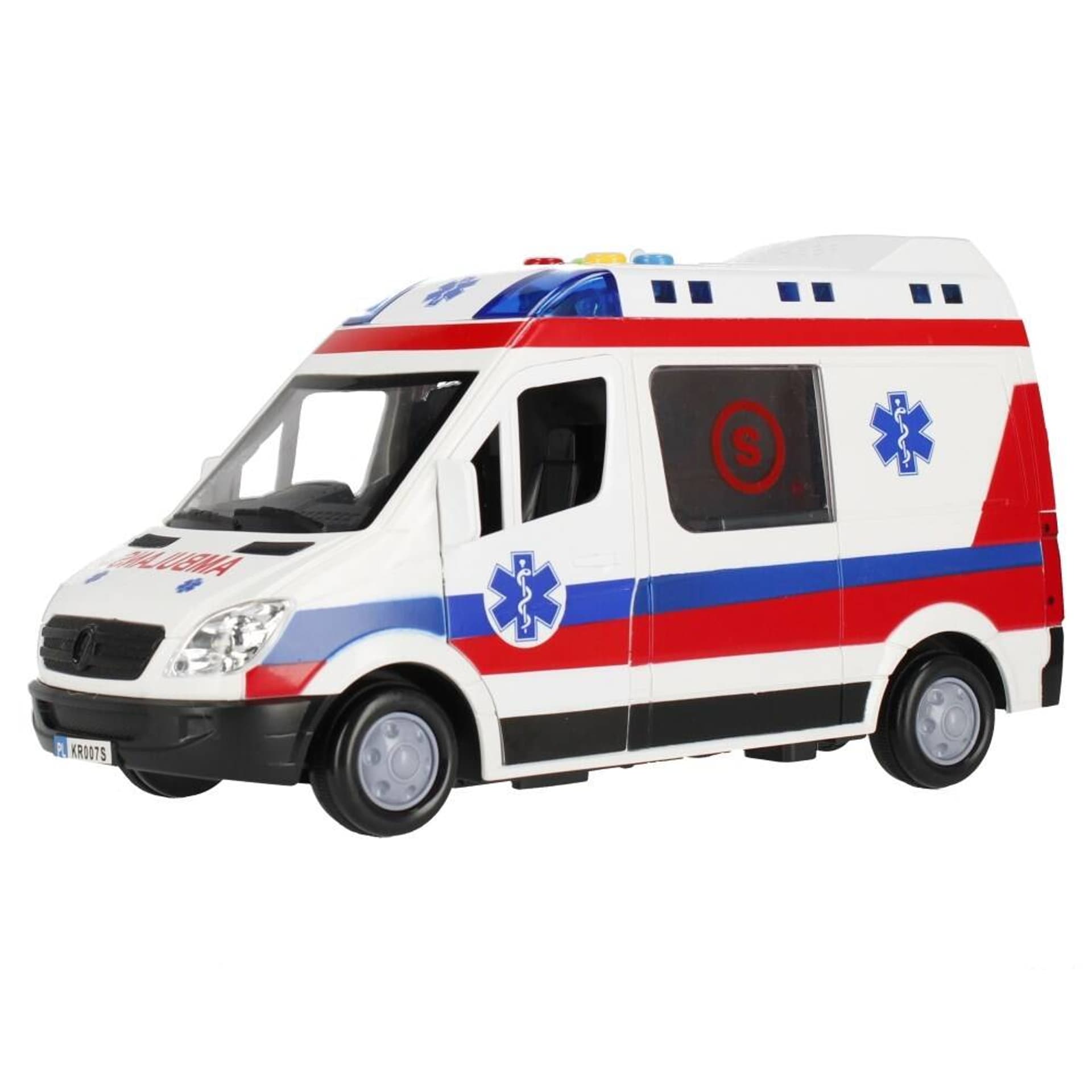 

AMBULANS EFEKTY ŚWIETLNE I DŹWIĘKOWE PULL&BACK