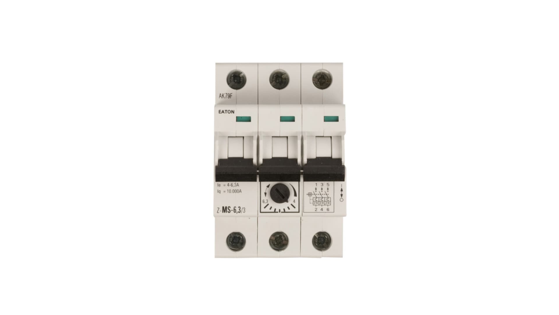 

Wyłącznik silnikowy 3P 2,2kW 4-6,3A Z-MS-6,3/3 248410