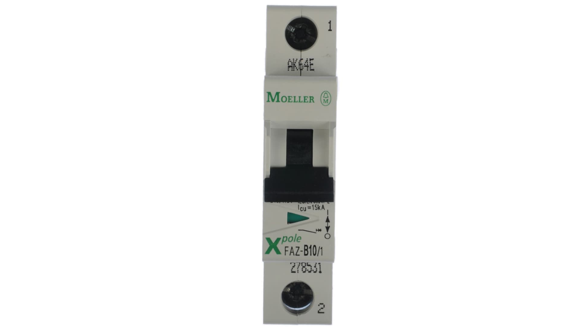 

Wyłącznik nadprądowy 1P B 10A 15kA AC FAZ B10/1 278531