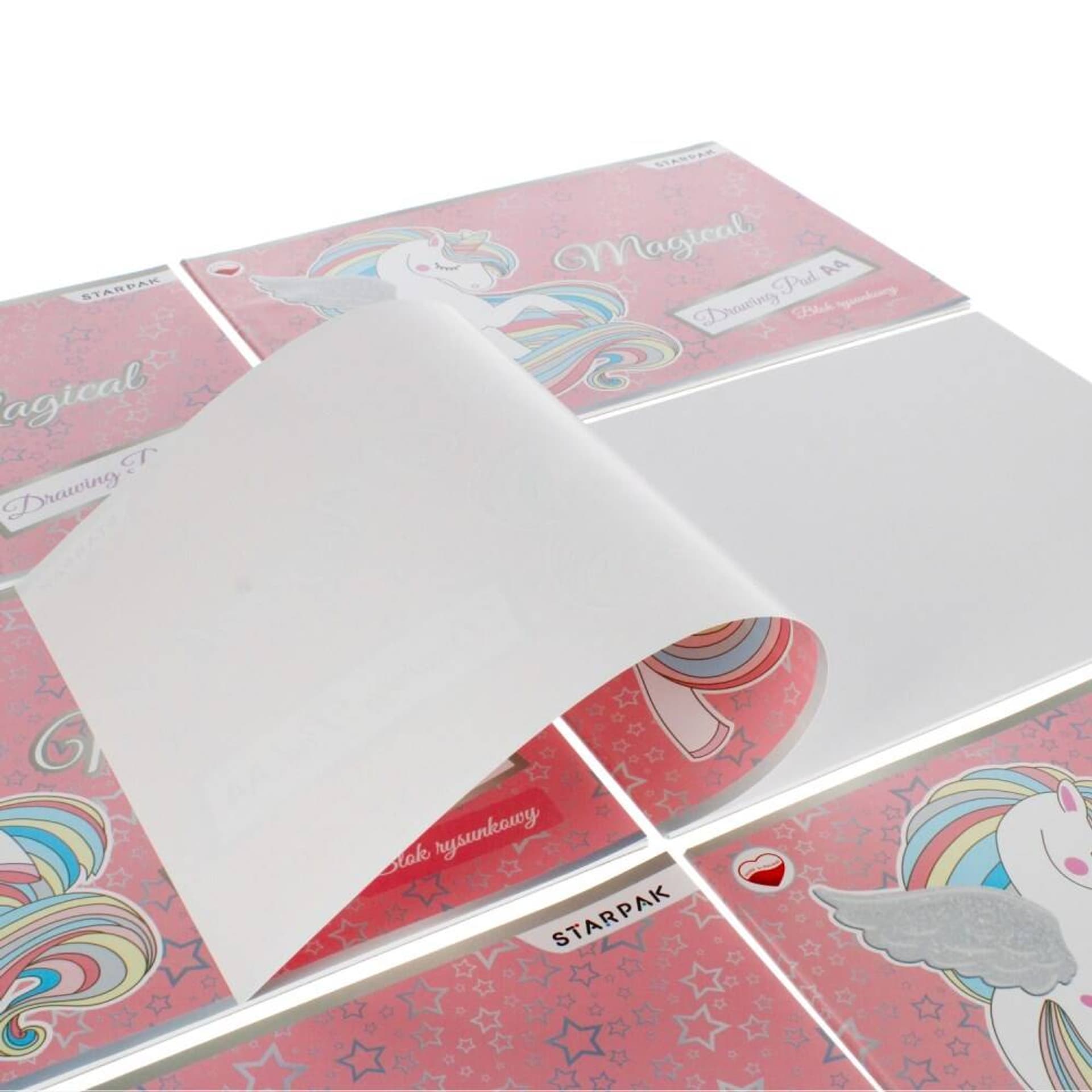 

Blok rysunkowy A4 20 kartek biały Unicorn STARPAK 479726