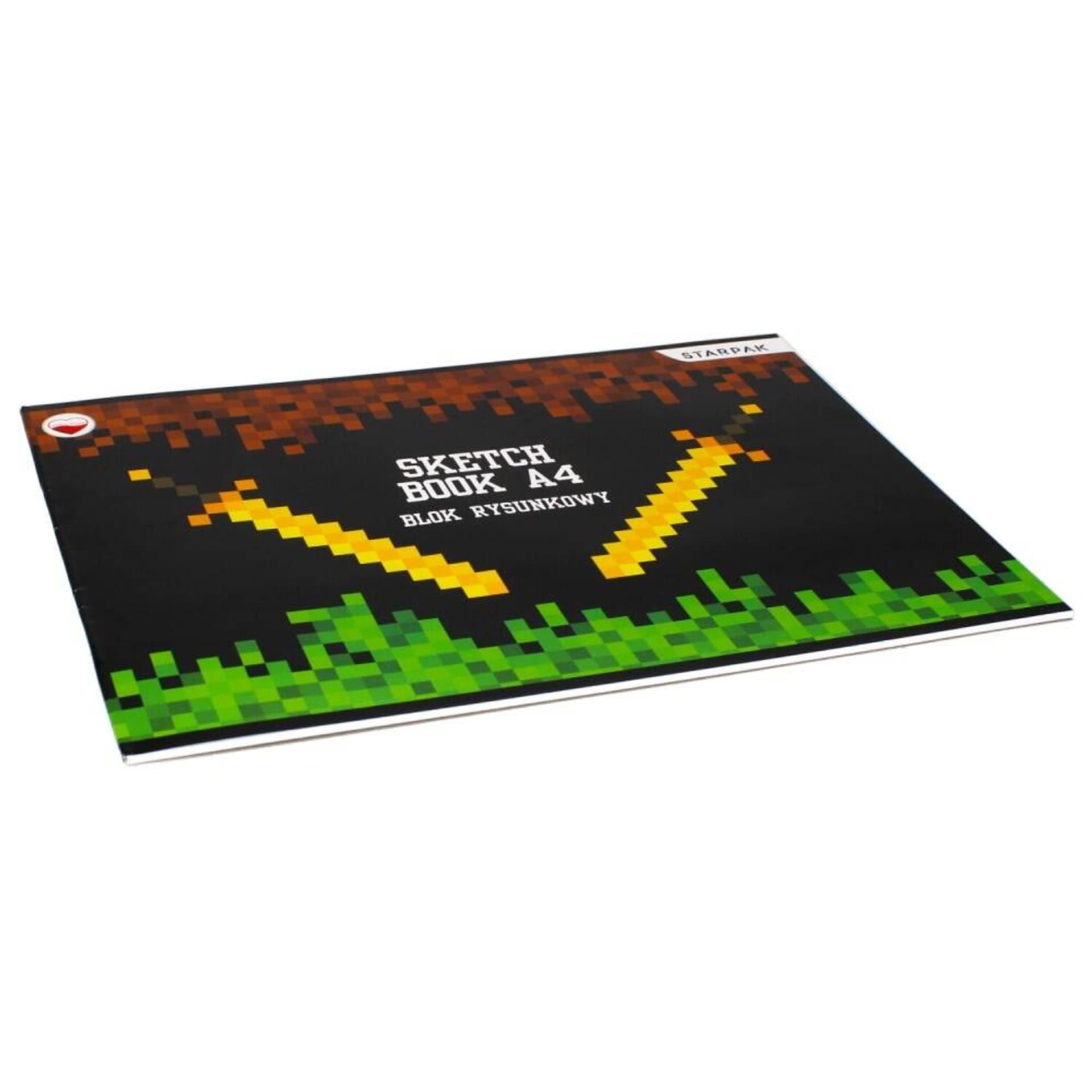 

Blok rysunkowy A4/20k biały Pixel Game STARPAK 492040