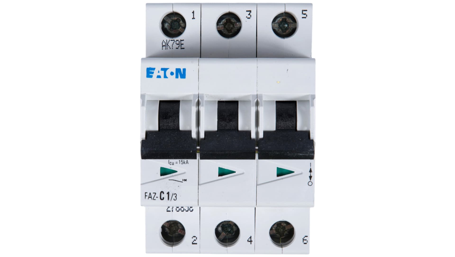 

Wyłącznik nadprądowy 3P C 1A 15kA AC FAZ C1/3 278858