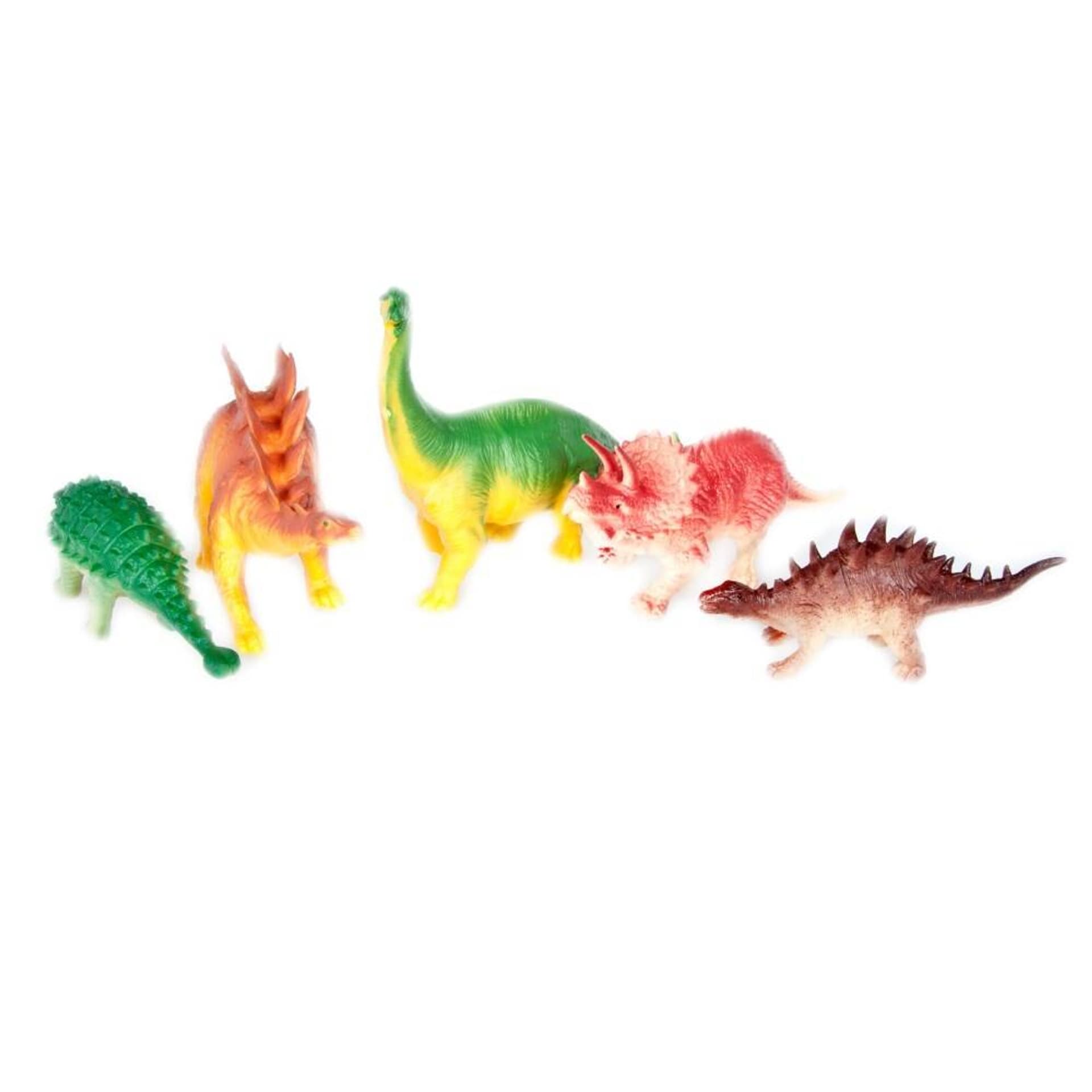 

DINOZAURY FIGURKI 5 SZTUK ZESTAW DO ZABAWY KOLOROW