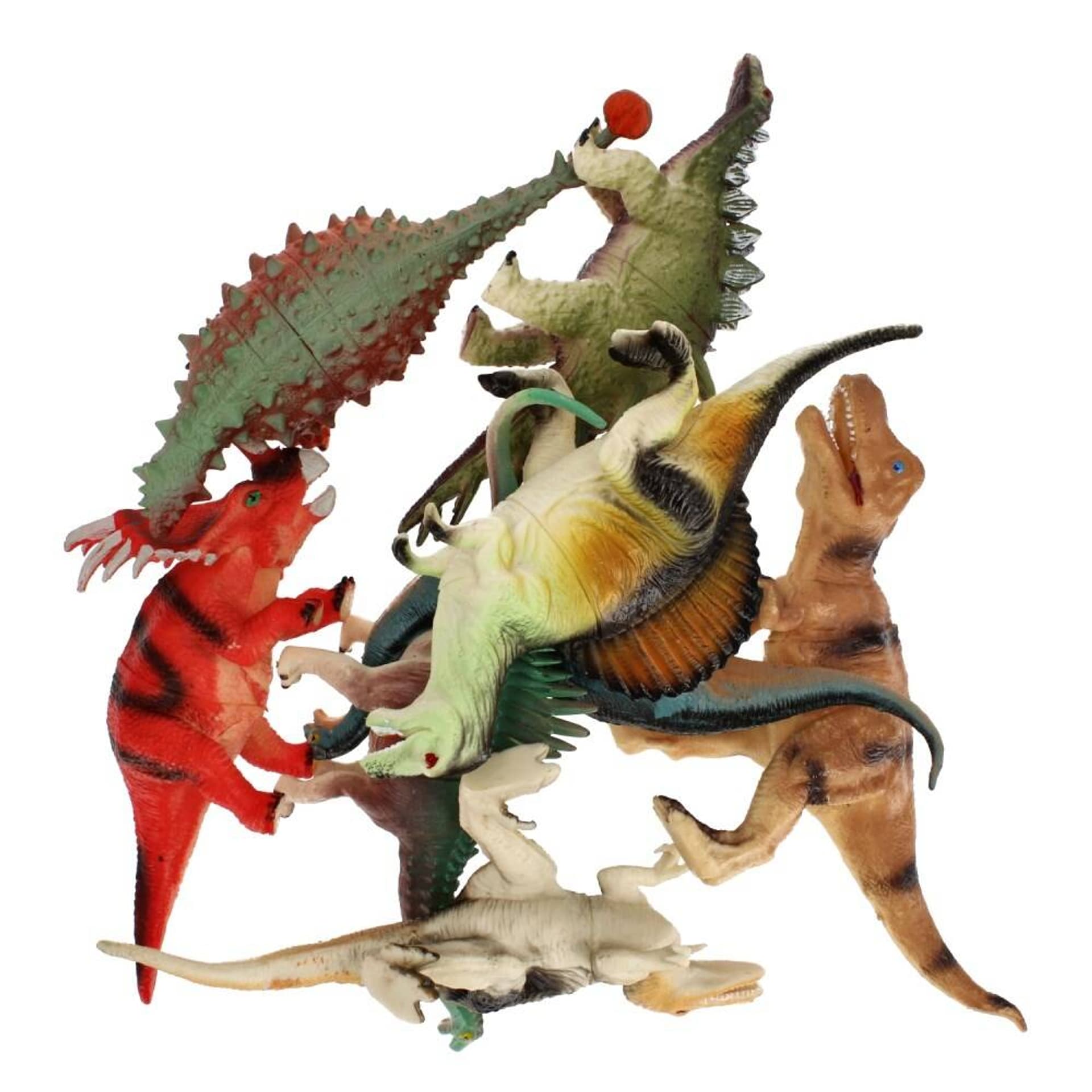 

DINOZAURY FIGURKI 8 SZTUK ZESTAW DO ZABAWY KOLOROW