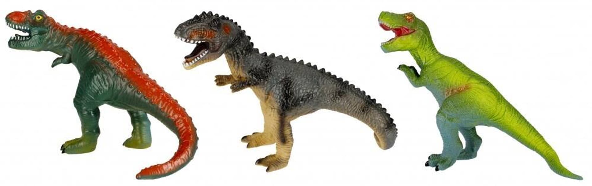 

DINOZAUR GUMOWY Z DŹWIĘKIEM ODGŁOSY RYCZENIA FIGUR