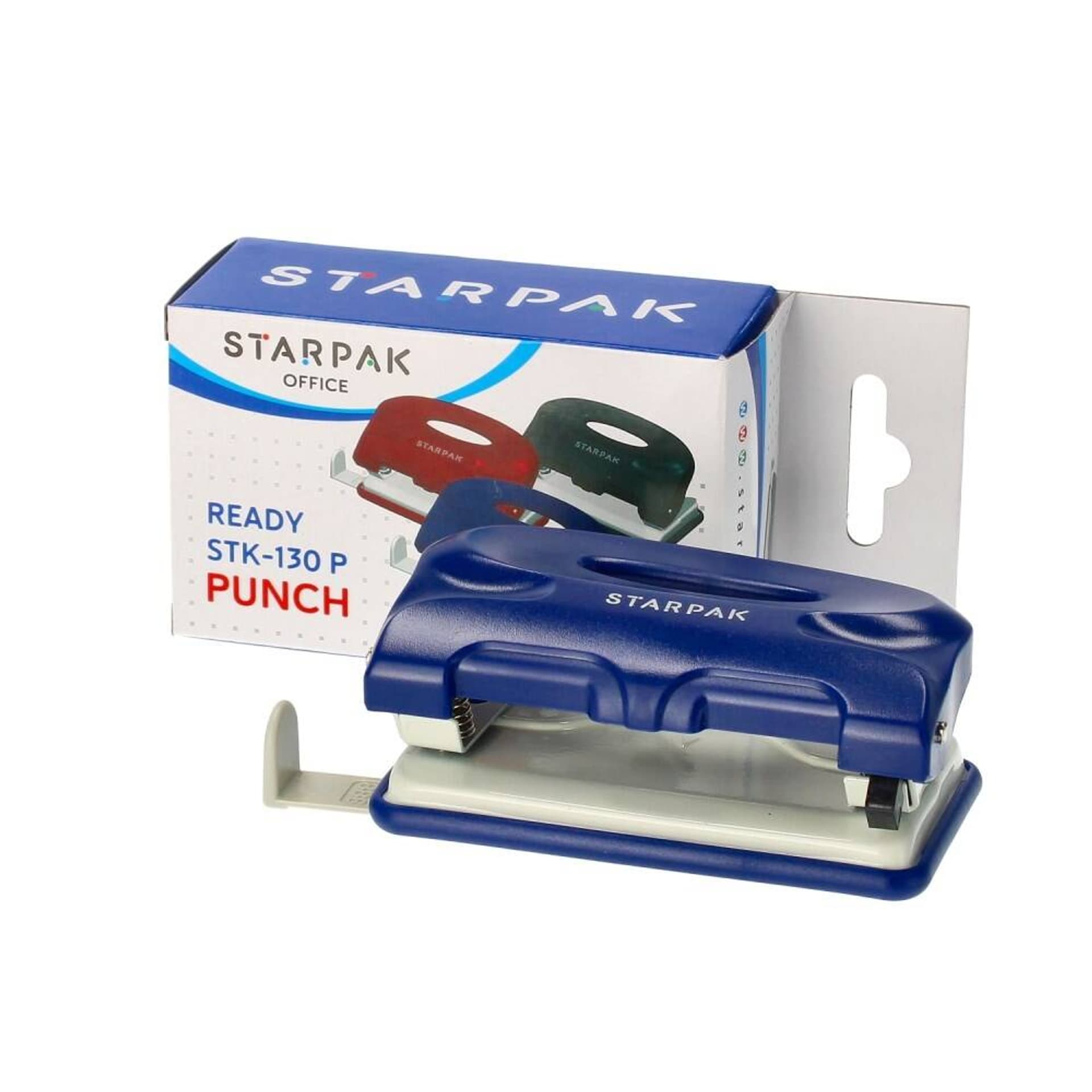 

Dziurkacz plastikowy niebieski STARPAK 447897