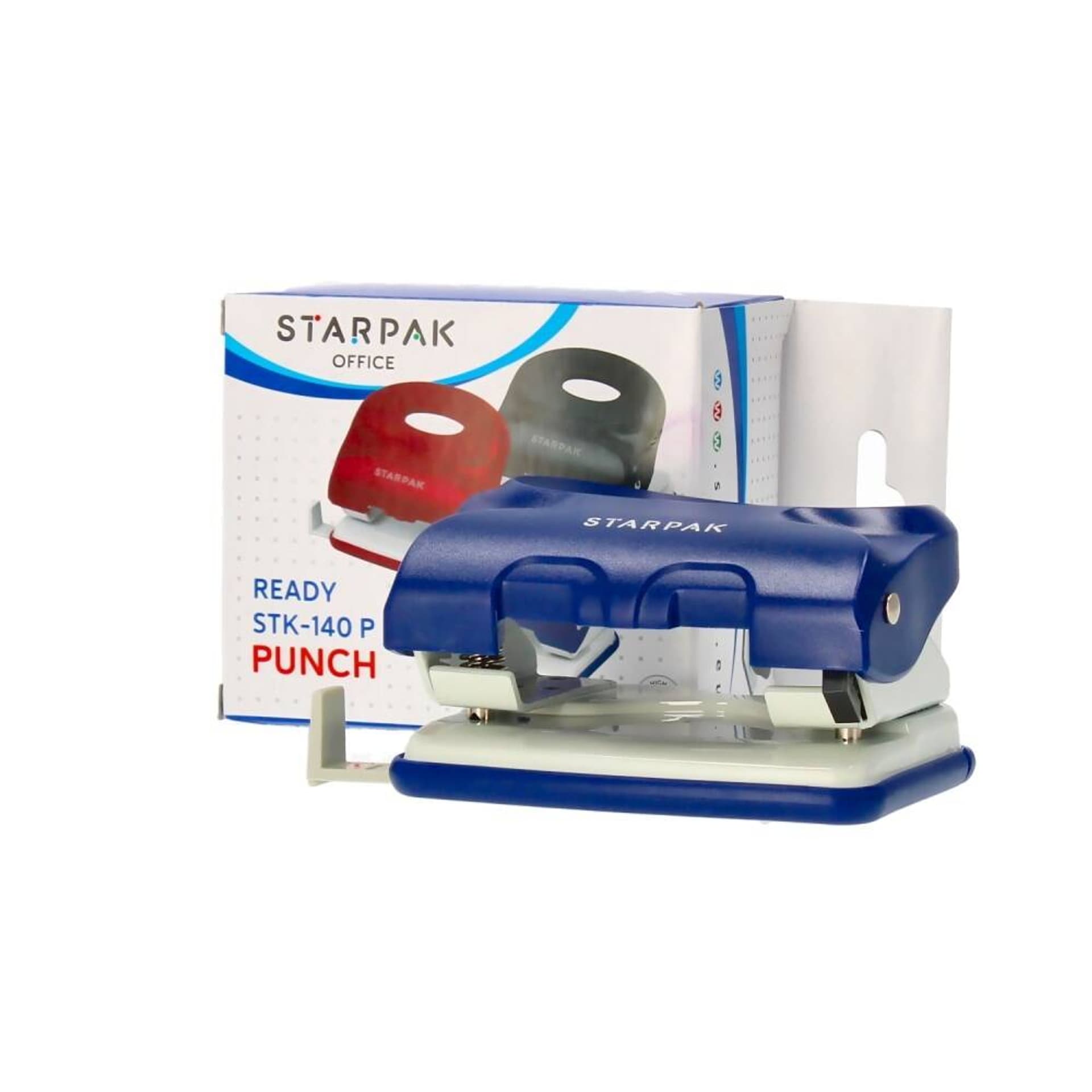 

Dziurkacz plastikowy niebieski STARPAK 450874