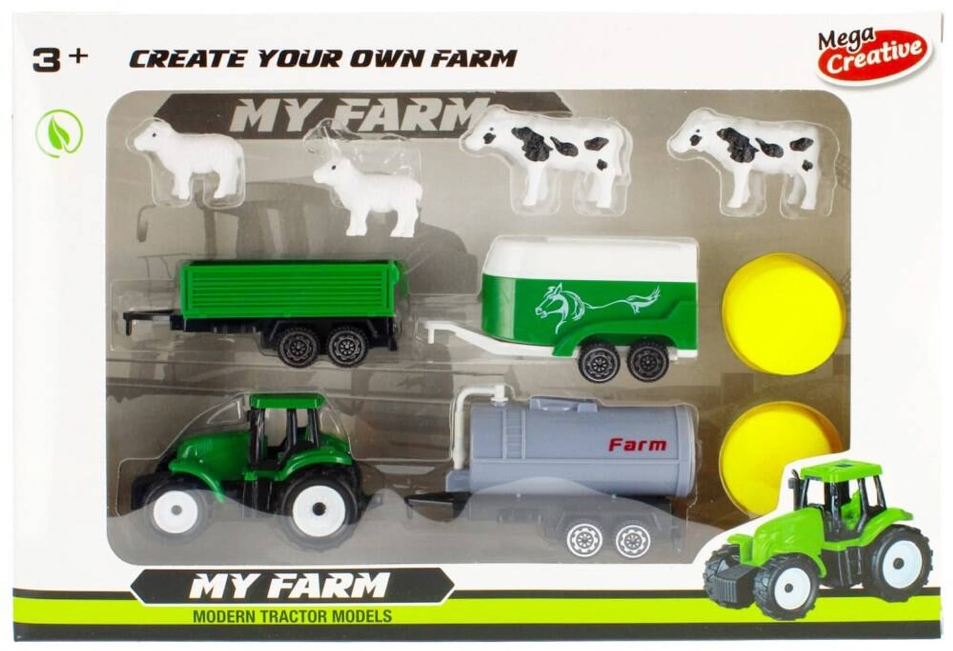

TRAKTOR MOJE RANCZO FARMA PULL BACK AKCESORIA