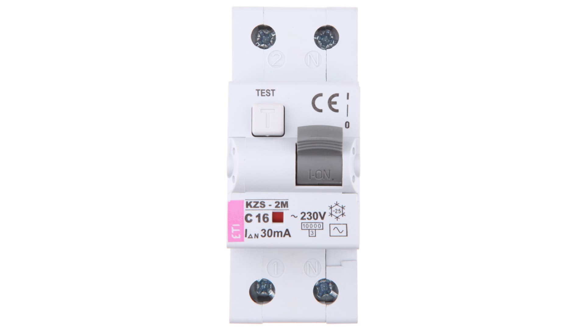 

Wyłącznik różnicowo-nadprądowy 2P 16A C 0,03A typ AC KZS-2M 002173124